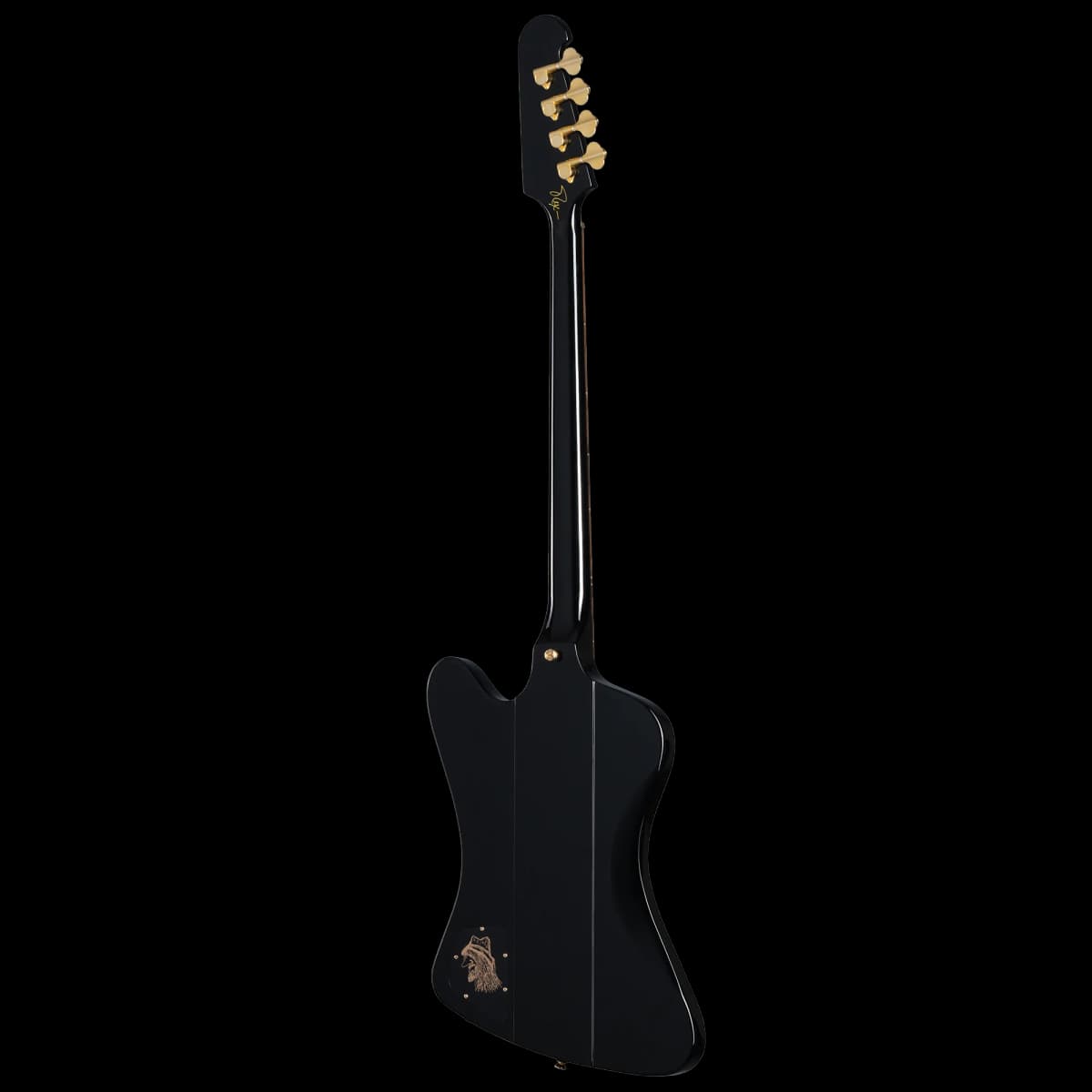 Epiphone Rex Brown Thunderbird Bass, Ebony — photo 4