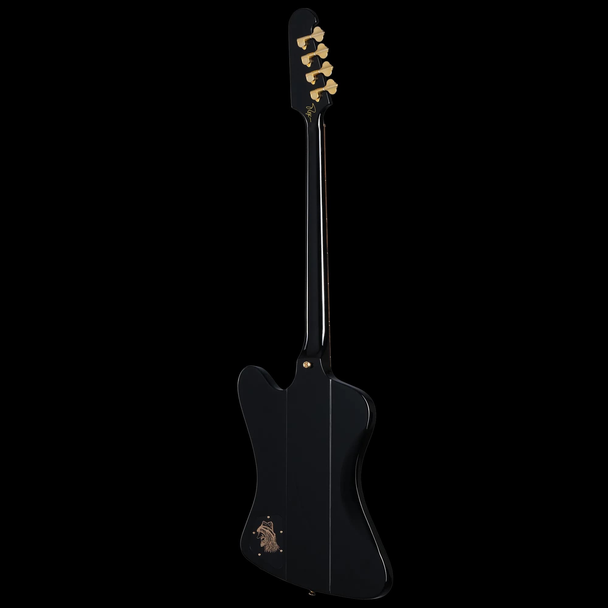 Epiphone Rex Brown Thunderbird Bass, Ebony — photo 4
