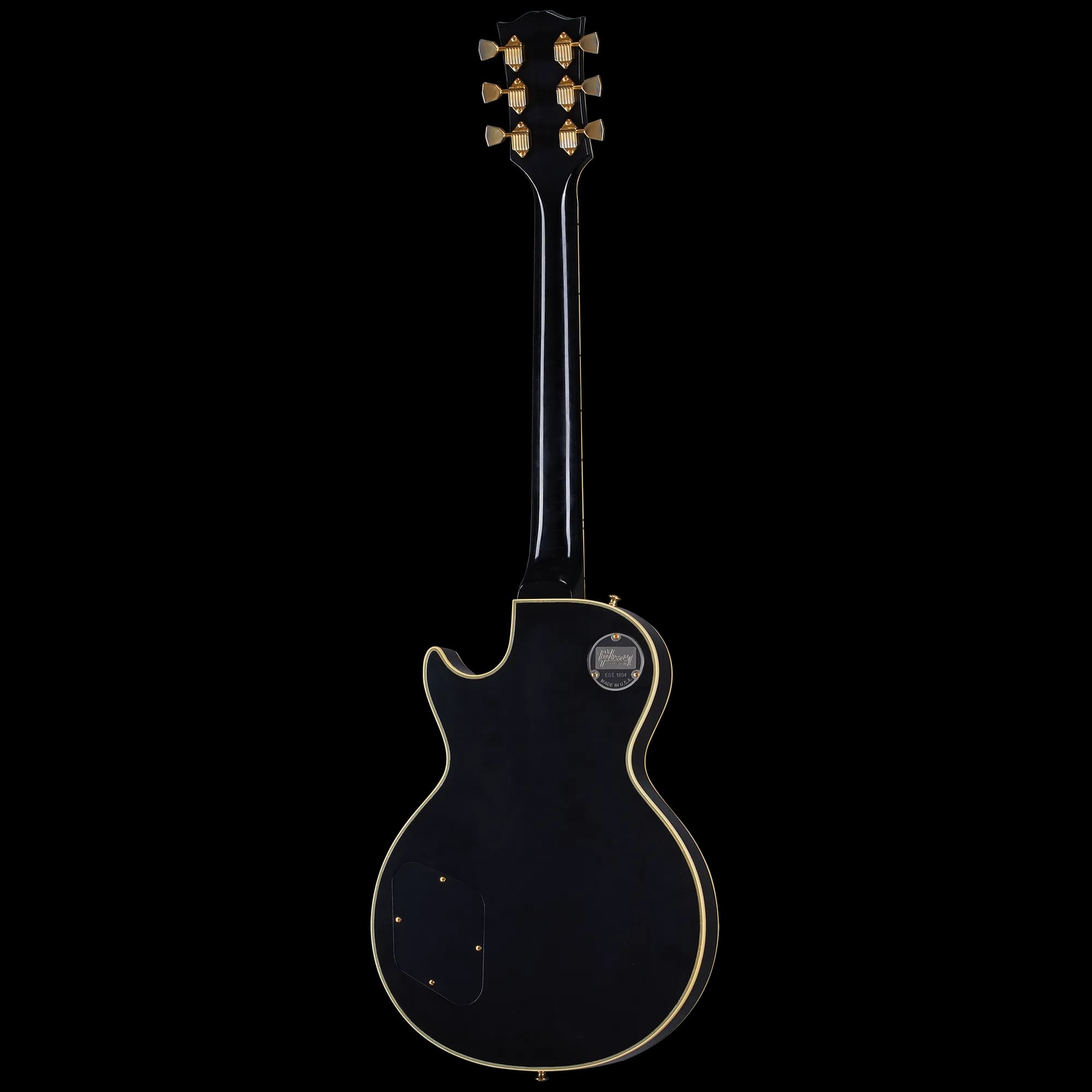 Gibson 1968 Les Paul Custom Reissue, Ultra Light Aged, Ebony — photo 4