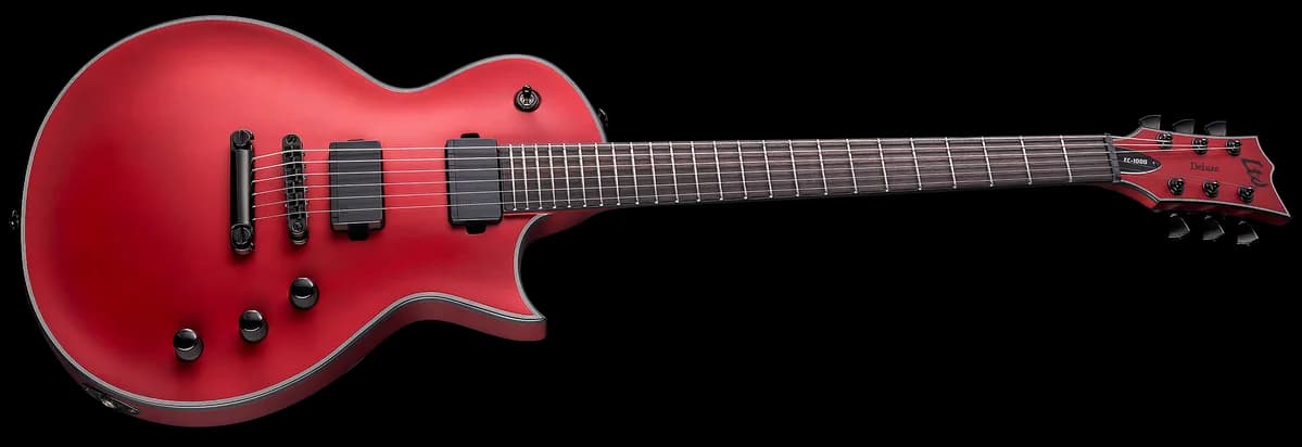 ESP EC-1000 Candy Apple Red Satin — photo 3