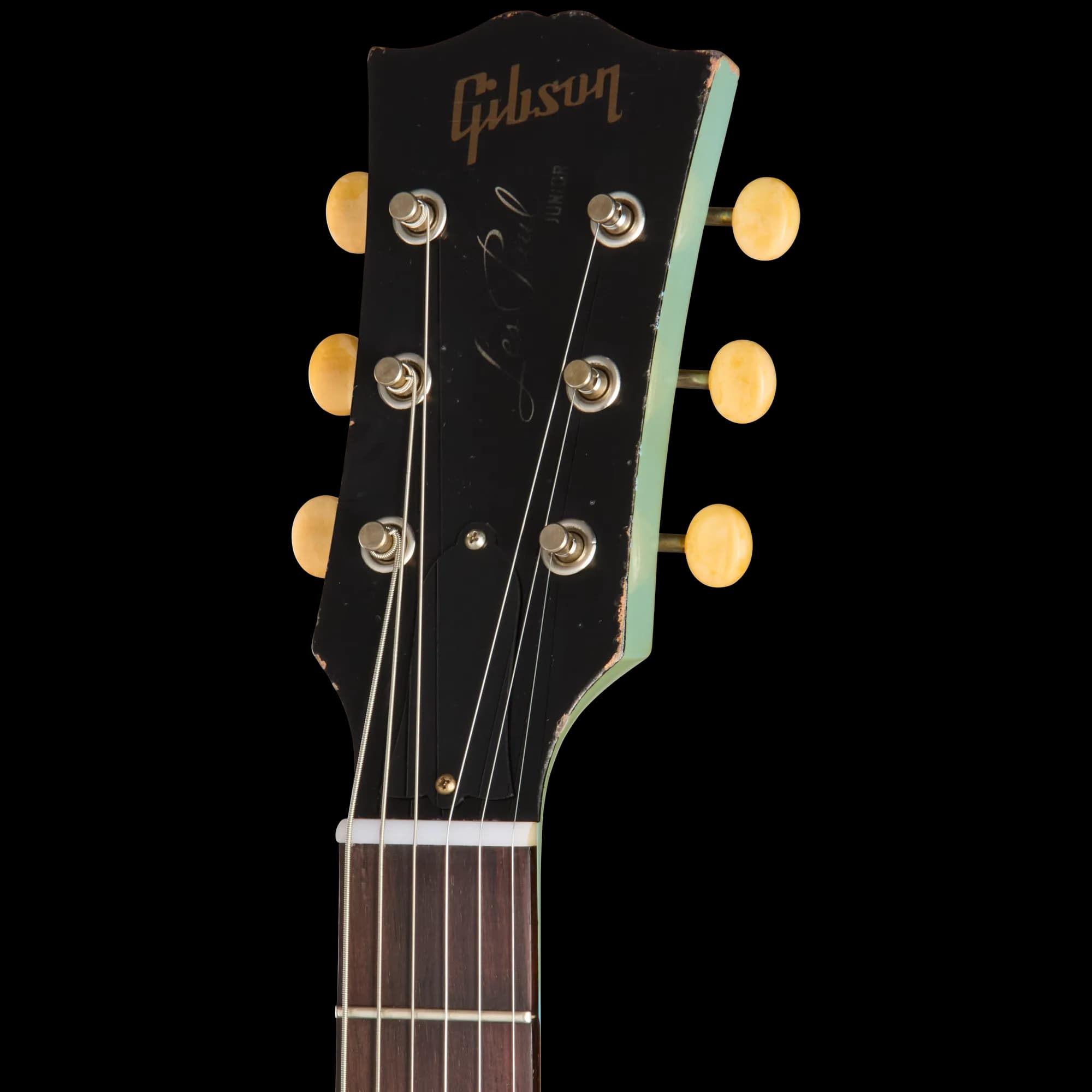 Gibson 1958 Les Paul Junior Reissue, Heavy Aged, Maui Blue — photo 5