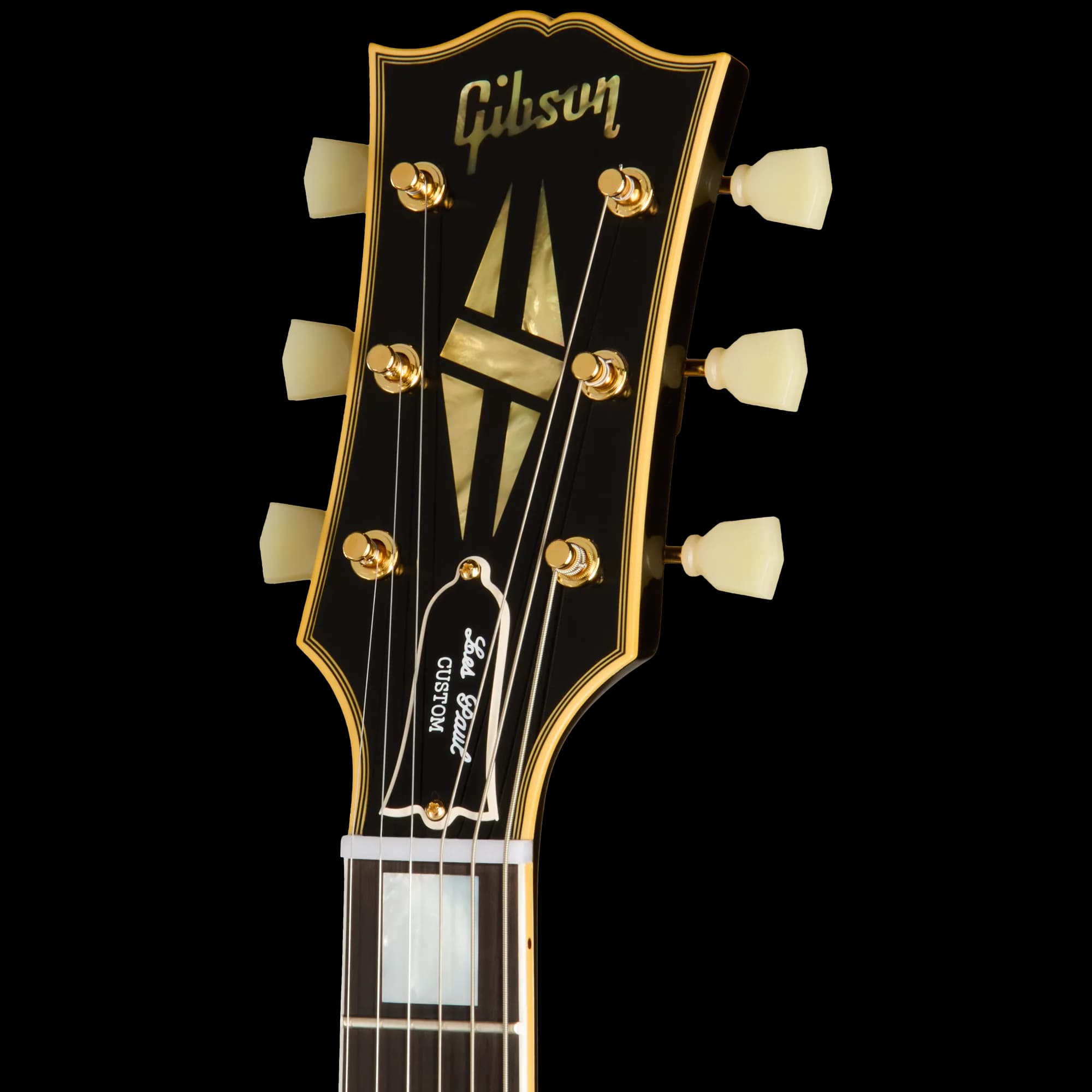 Gibson 1957 Les Paul Custom Reissue 2-Pickup, Left-Handed, VOS, Ebony — photo 3