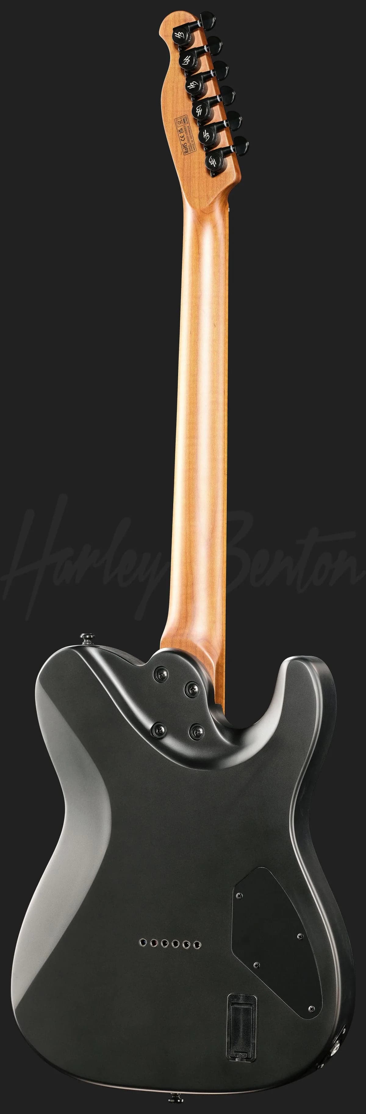Harley Benton Fusion-T II EMG LH MN HT SBK — photo 3