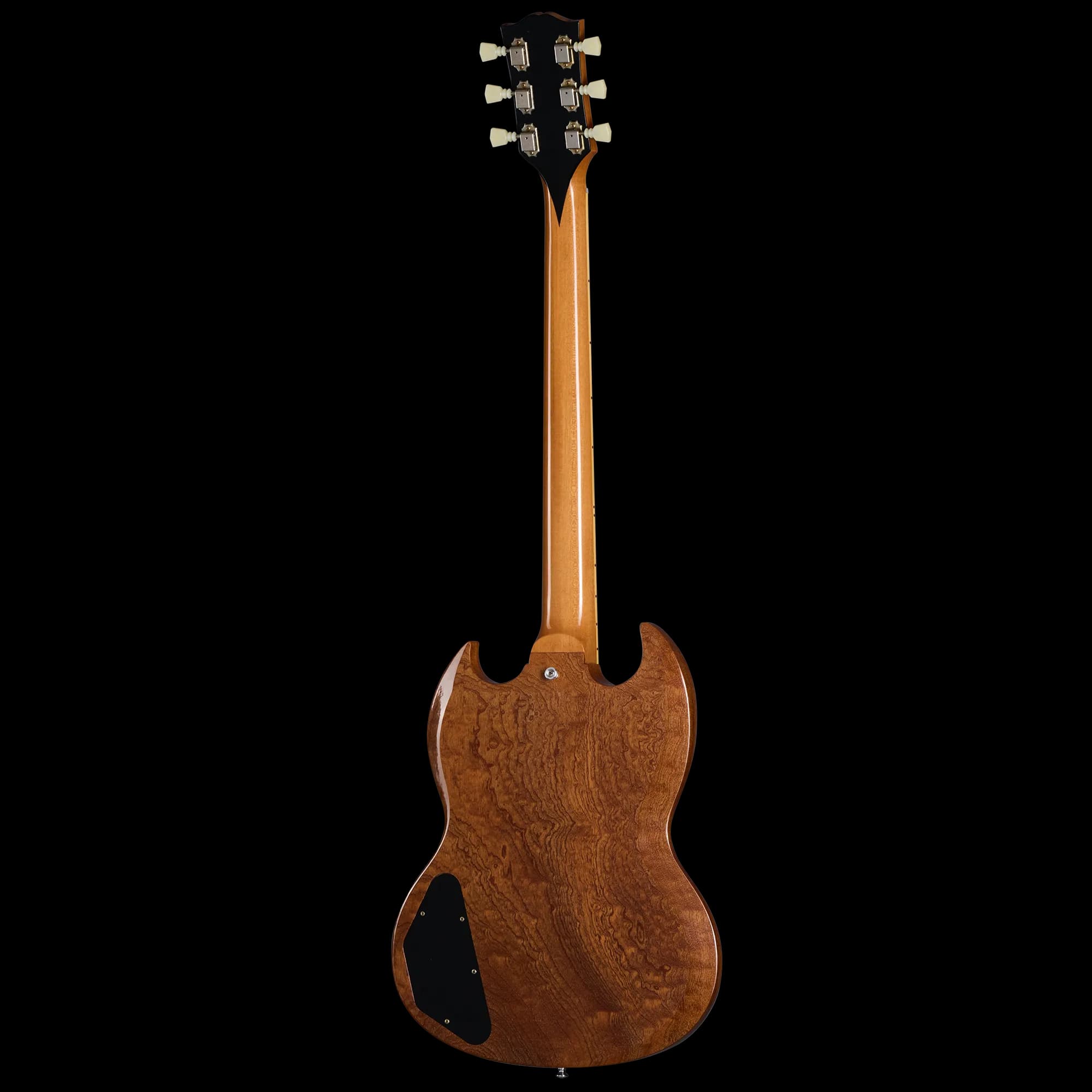 Gibson 1961 Les Paul SG Standard Quilt Sapele, Ultra Light Aged, Natural, Exclusive — photo 4