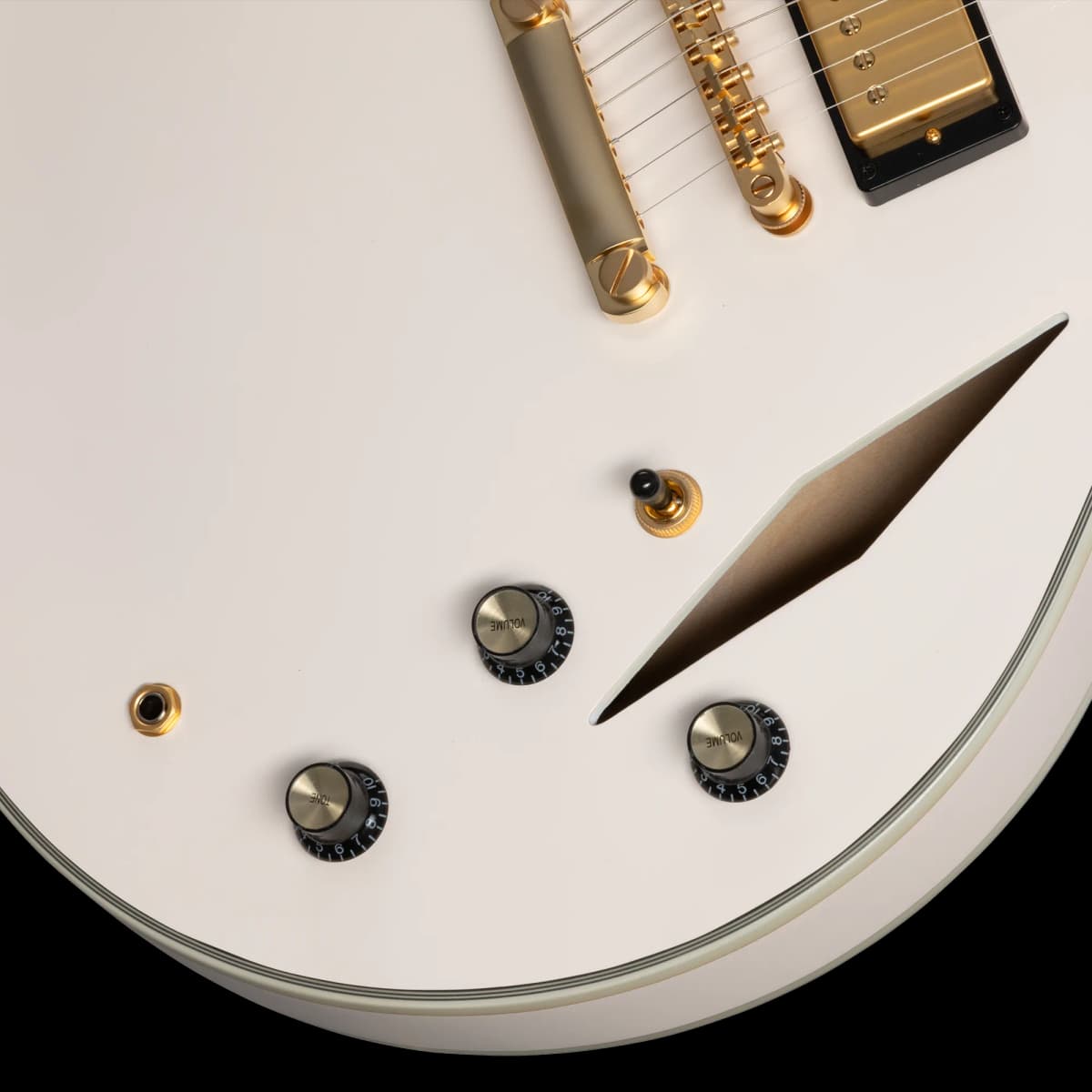 Epiphone Emily Wolfe "White Wolfe" Sheraton, Aged Bone White — photo 8