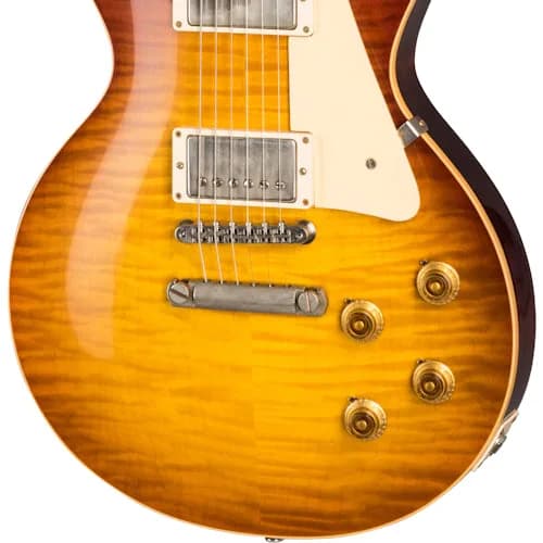 Gibson 60th Anniversary 1959 Les Paul Standard, Orange Sunset Fade (Brown/Pink Lifton Reissue 5-Latch Case Included) — photo 4