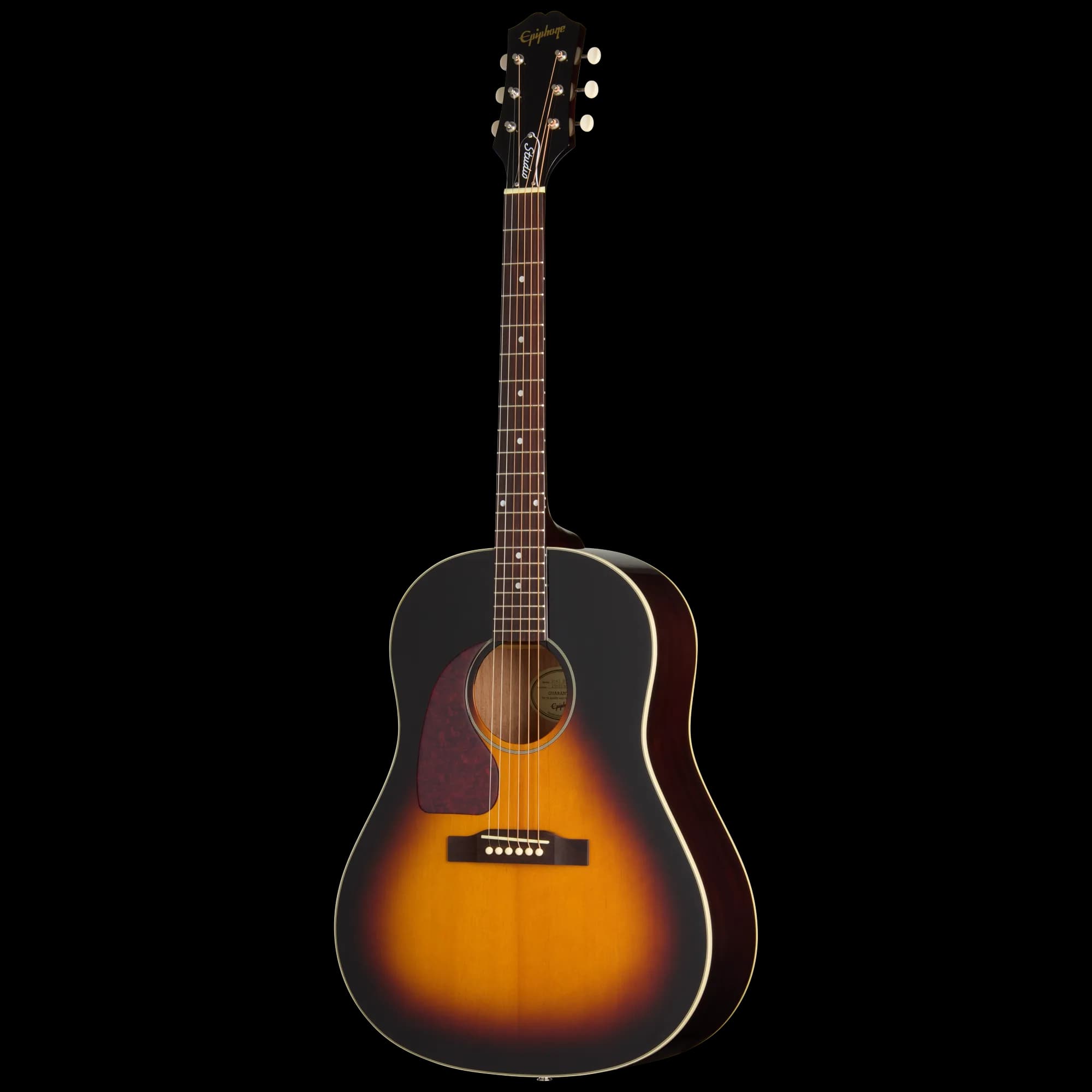 Epiphone J-45 Studio, Left-Handed, Vintage Sunburst — photo 3