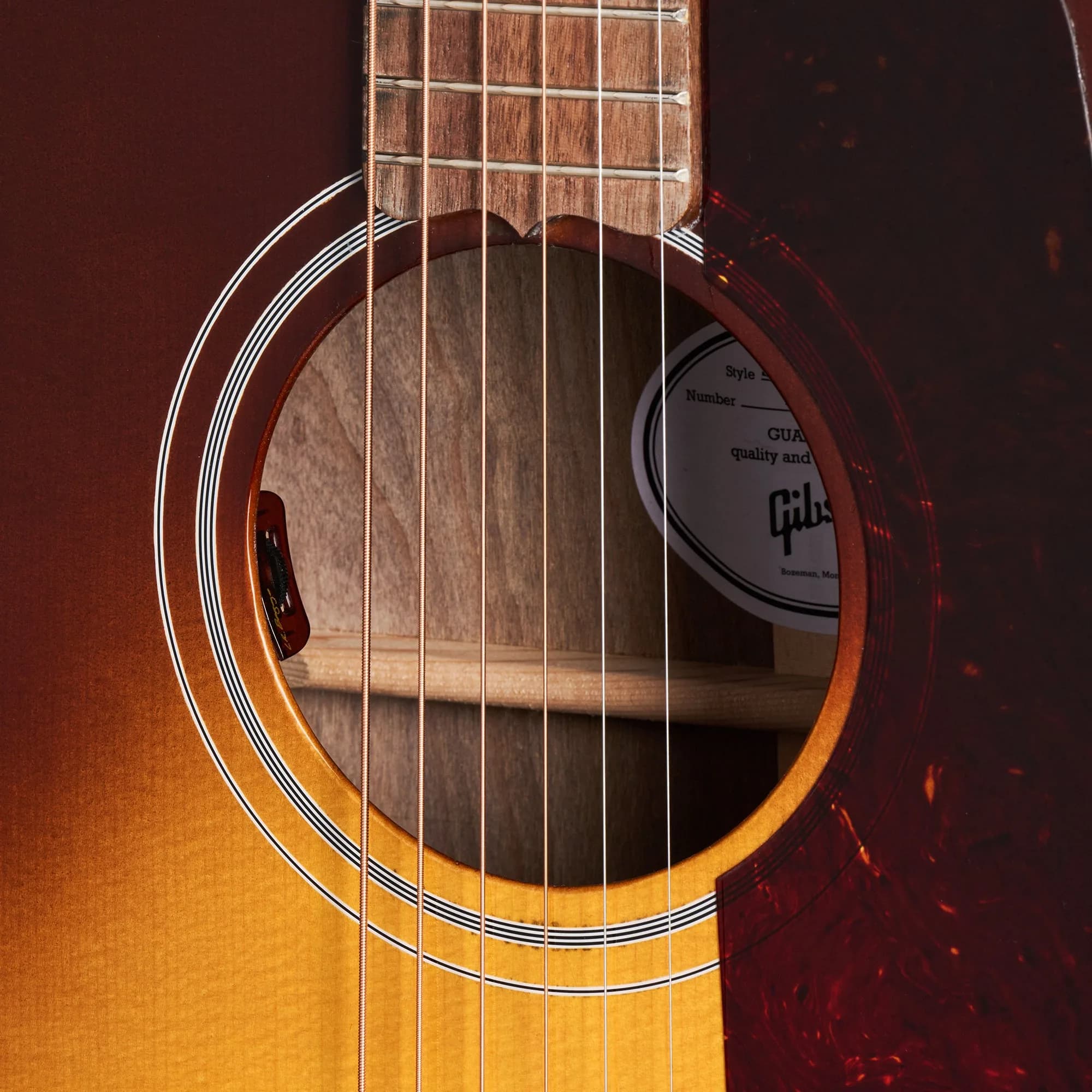 Gibson SJ-200 Studio Walnut, Walnut Burst — photo 6
