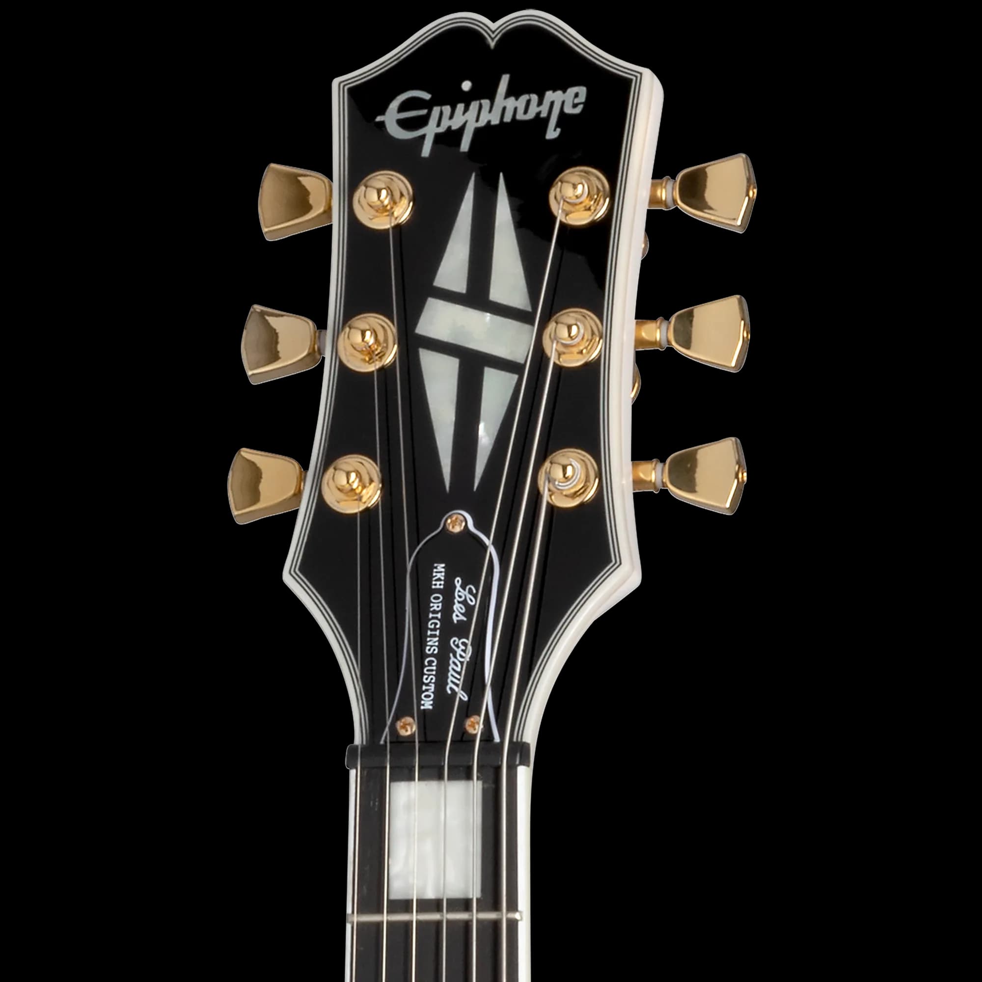 Epiphone Matt Heafy Les Paul Custom Origins, Left-Handed, Bone White — photo 5