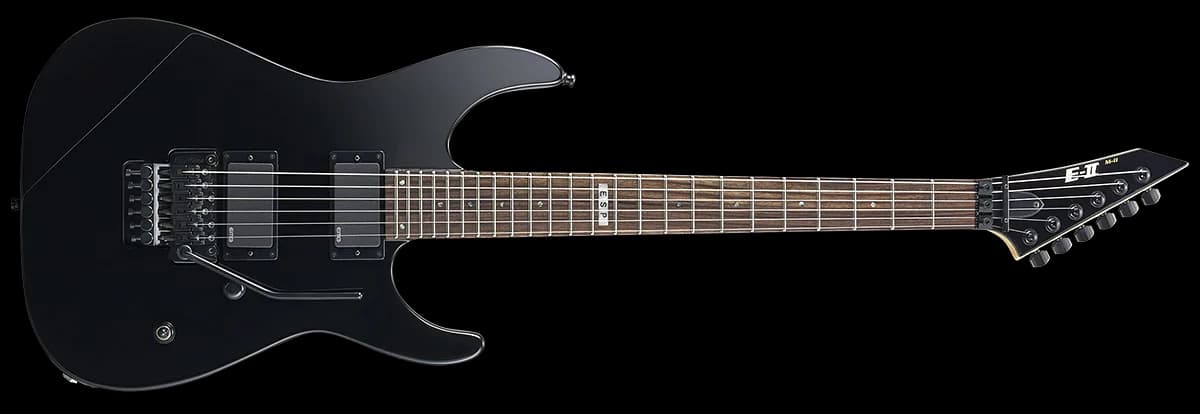 ESP E-II M-II Neck Thru BLACK