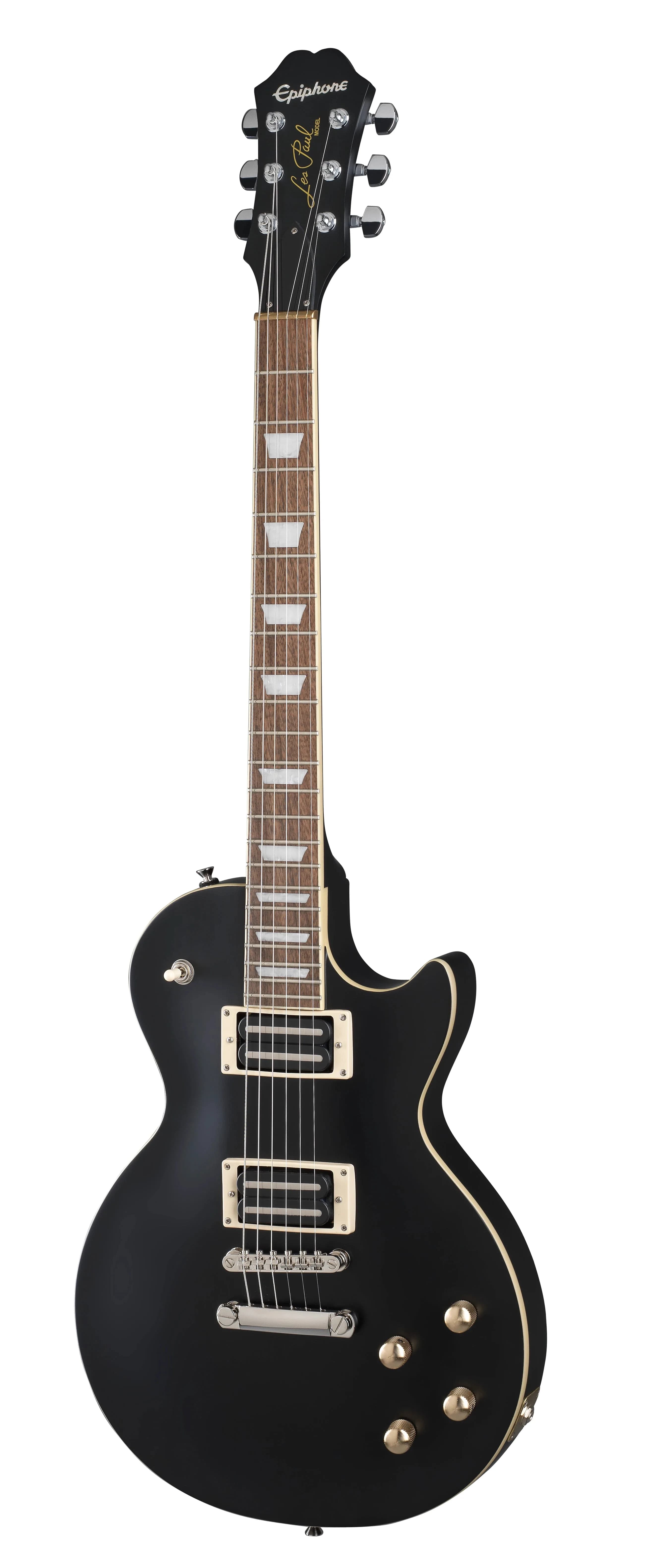 Epiphone Vivian Campbell Holy Diver Les Paul Outfit, Black Aged Gloss