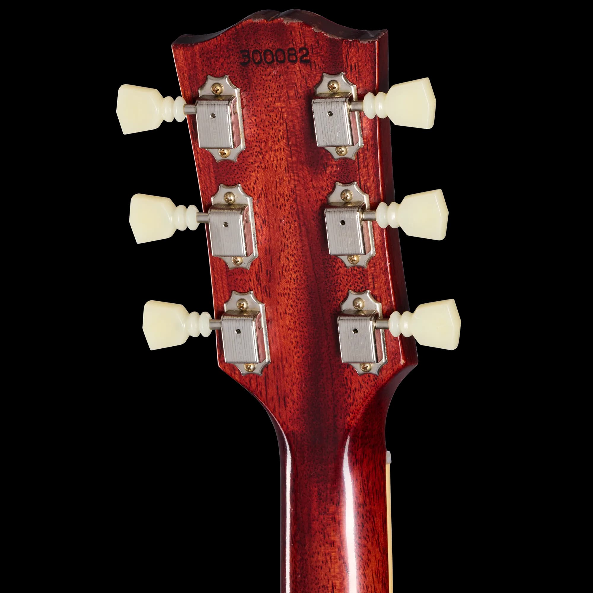 Gibson 1962 Les Paul SG Standard with Ebony Block, Light Aged, Cherry, Exclusive — photo 6
