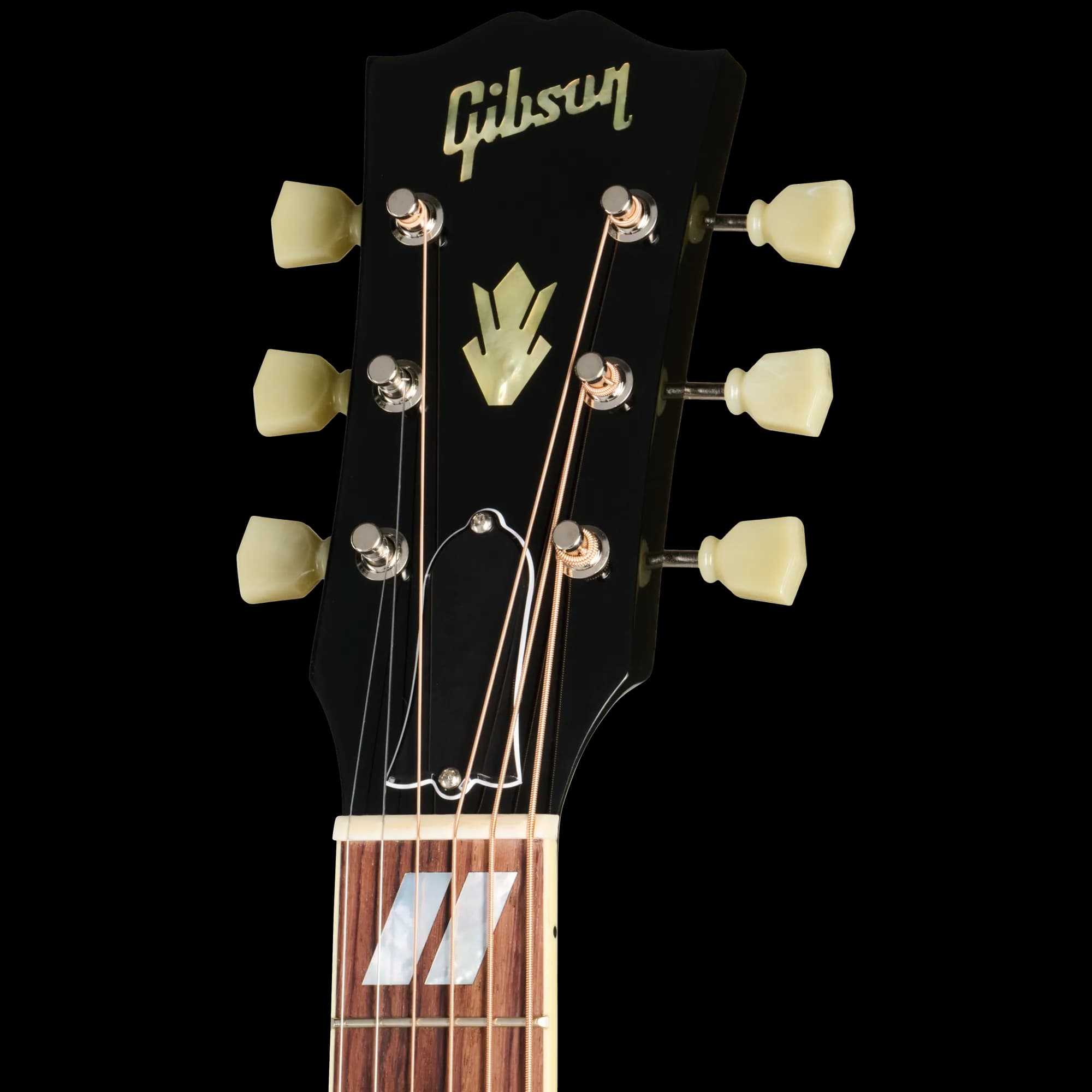 Gibson J-185 Original, Left-Handed, Vintage Sunburst — photo 5