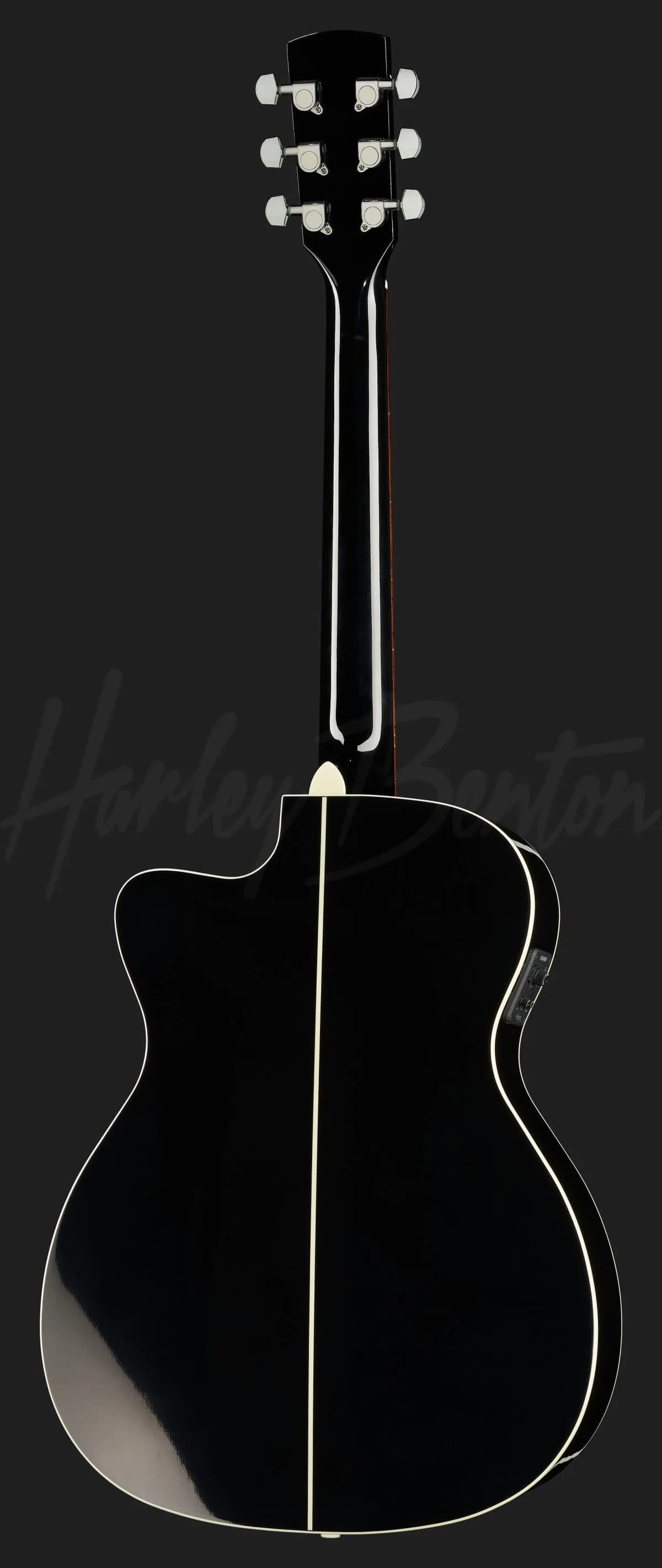 Harley Benton CLA-16SCE BK — photo 3