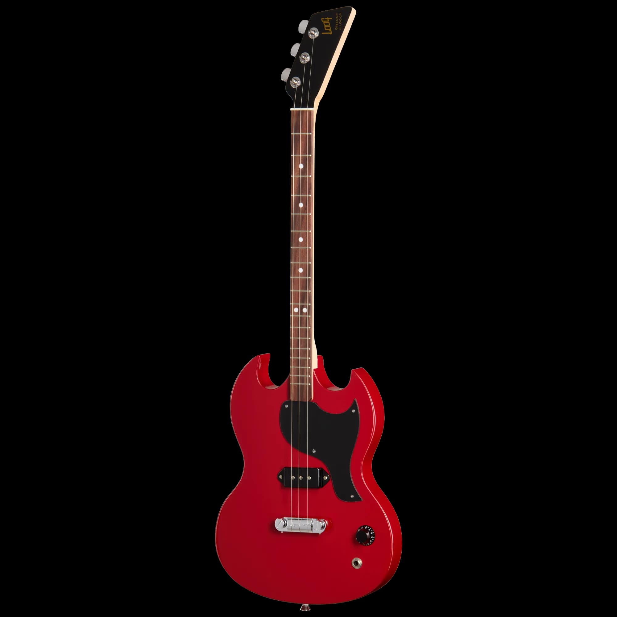 Gibson x Loog 3-String SG, Cardinal Red — photo 3
