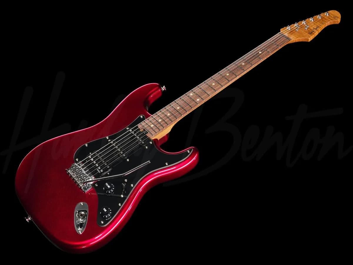 Harley Benton ST-Modern Plus HSS Dark Red Metallic — photo 8