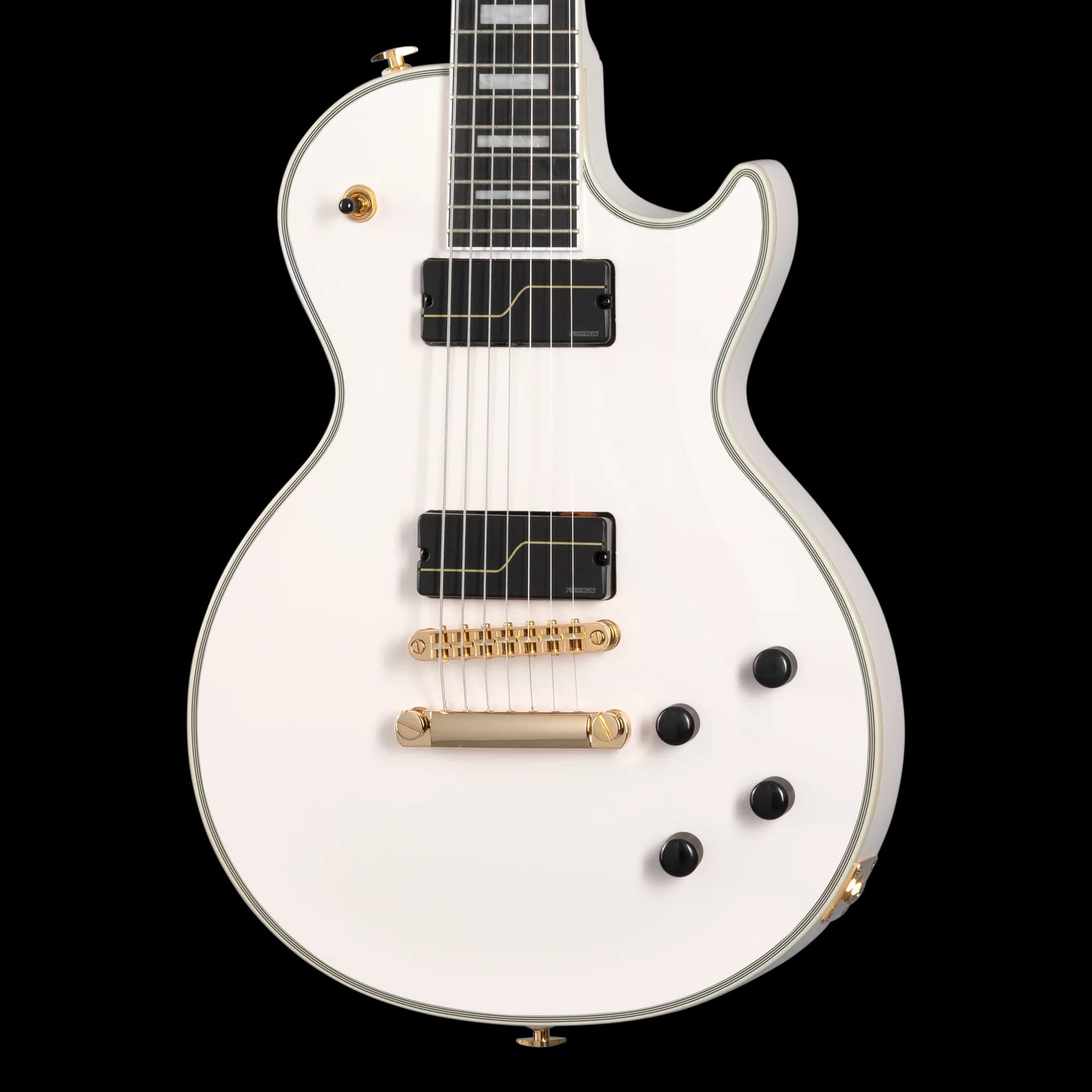 Epiphone Matt Heafy Les Paul Custom Origins 7-String, Bone White