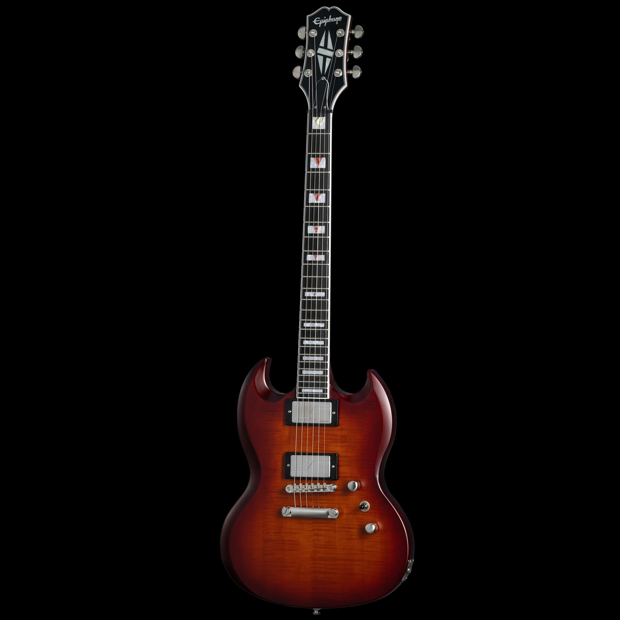 Epiphone SG Prophecy, Aged Bengal Tiger Burst — photo 2
