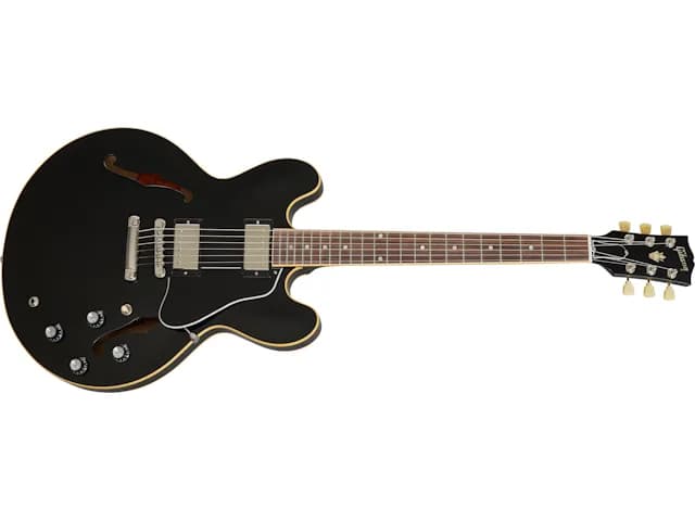 Gibson ES-335, Left-Handed, Vintage Ebony — photo 7