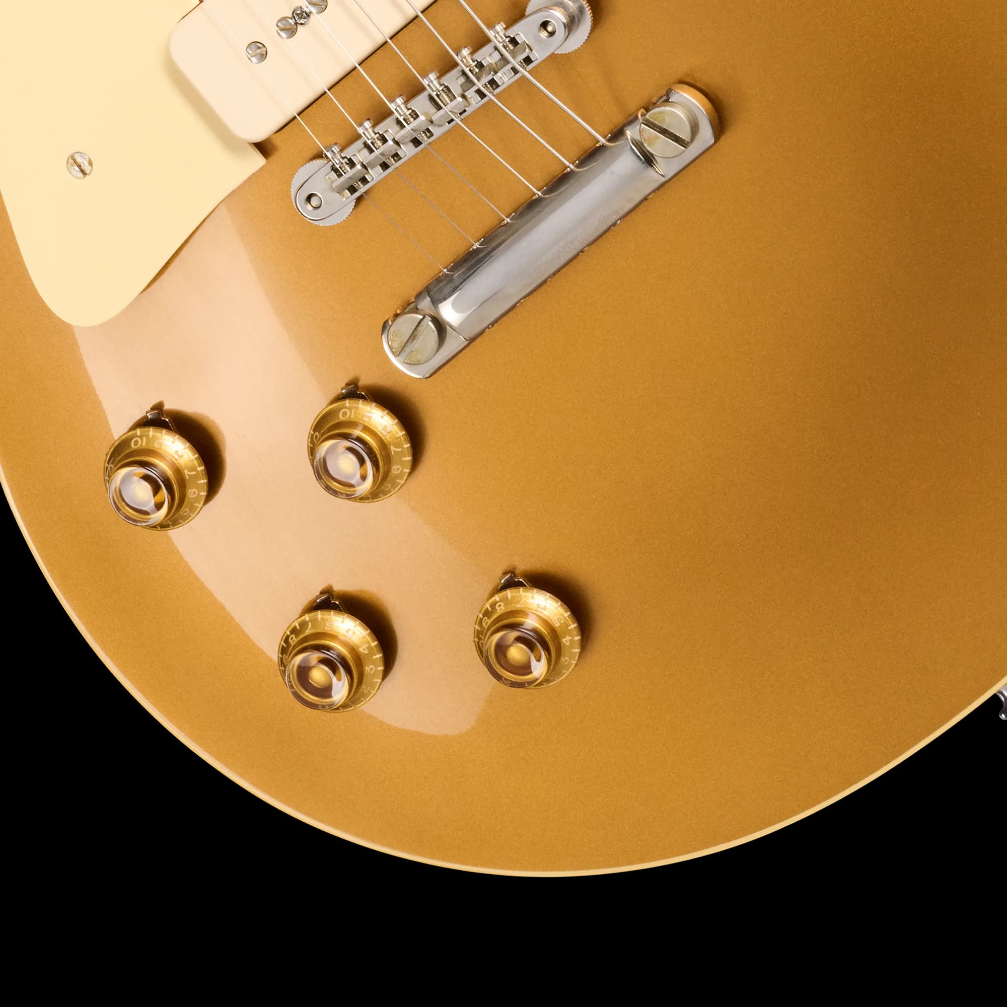 Gibson 1956 Les Paul Goldtop Reissue VOS, Left-Handed, Double Gold — photo 7