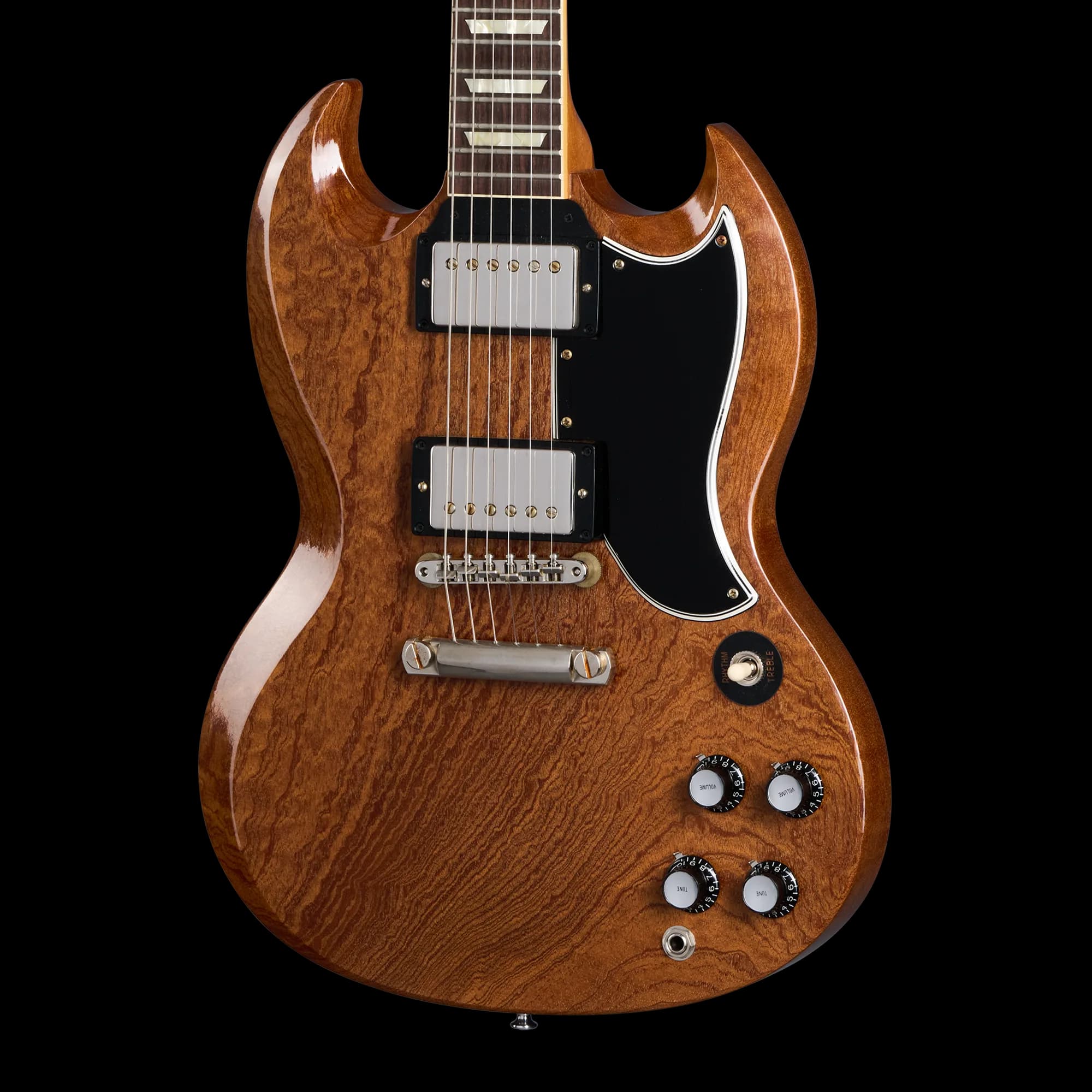 Gibson 1961 Les Paul SG Standard Quilt Sapele, Ultra Light Aged, Natural, Exclusive