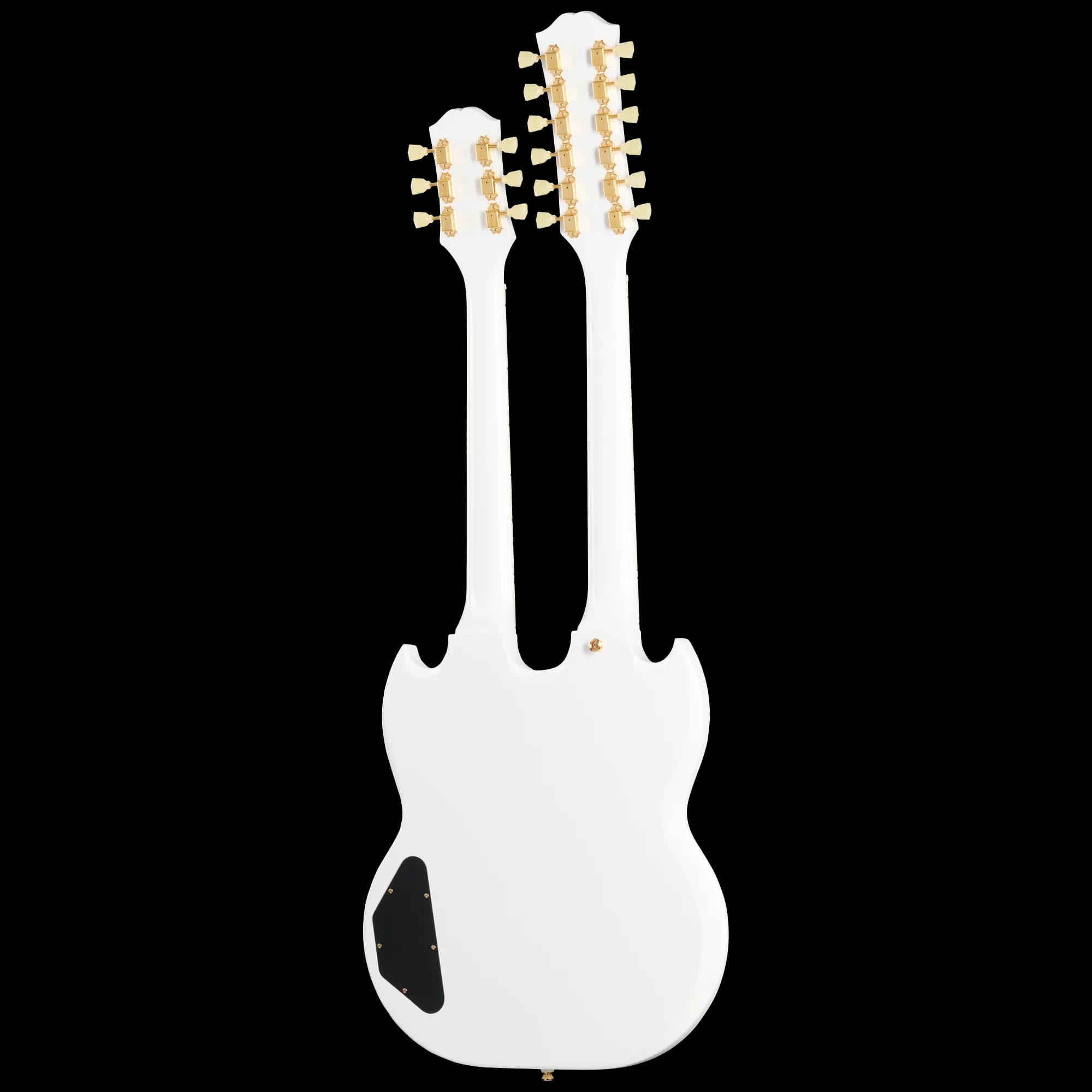 Epiphone EDS-1275 Doubleneck, Alpine White — photo 4