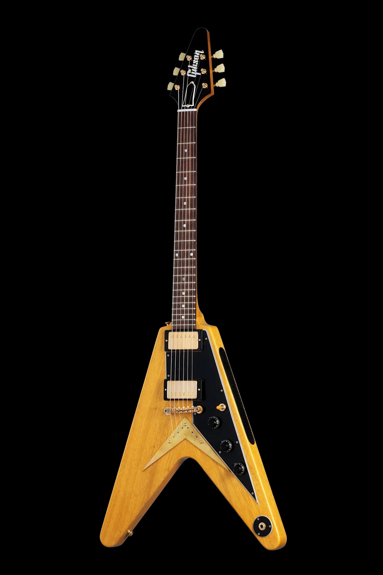 Gibson 1958 Korina Flying V Reissue, VOS, Natural — photo 2