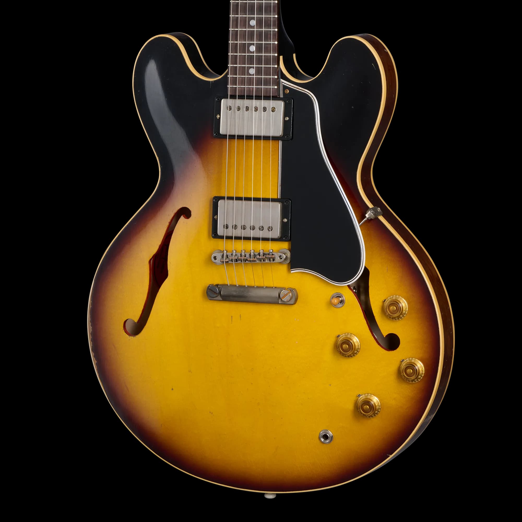 Gibson 1958 ES-335 Reissue, Heavy Aged, Faded Tobacco Burst
