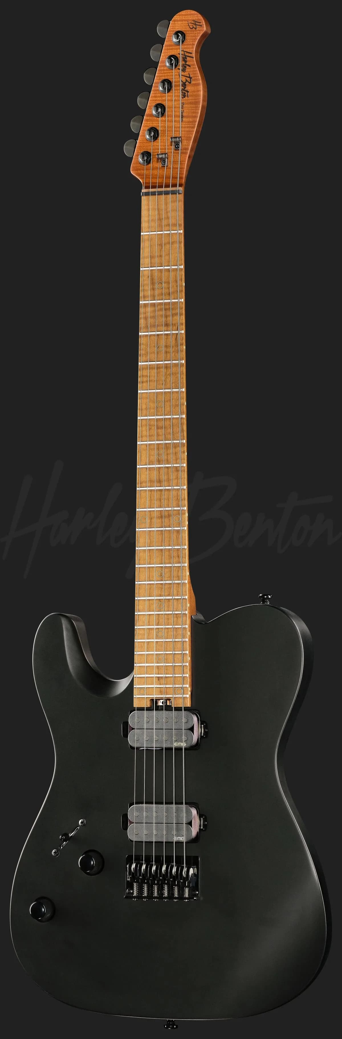 Harley Benton Fusion-T II EMG LH MN HT SBK — photo 2