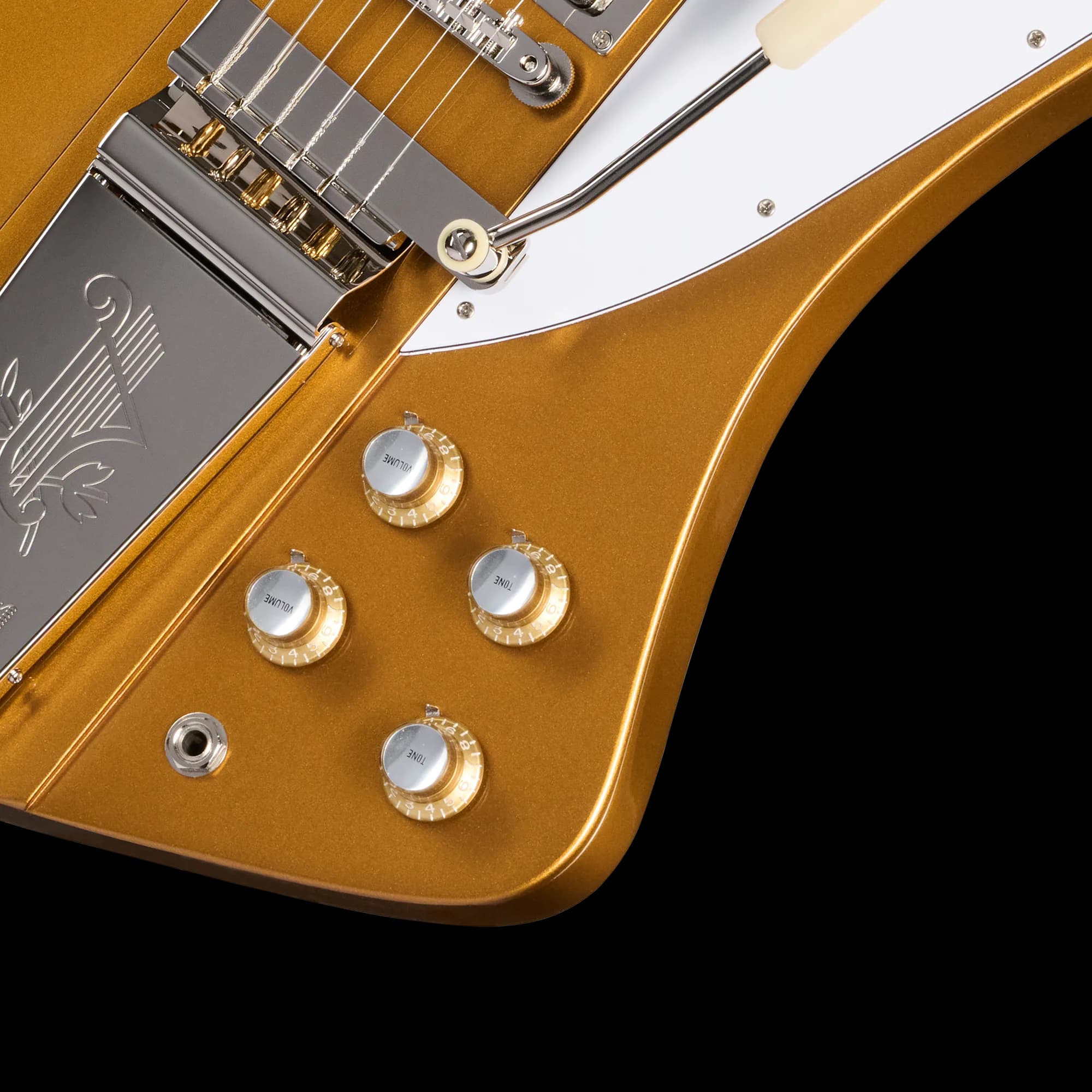 Gibson LE 1963 Firebird VII Reissue, Gloss, Double Gold — photo 7