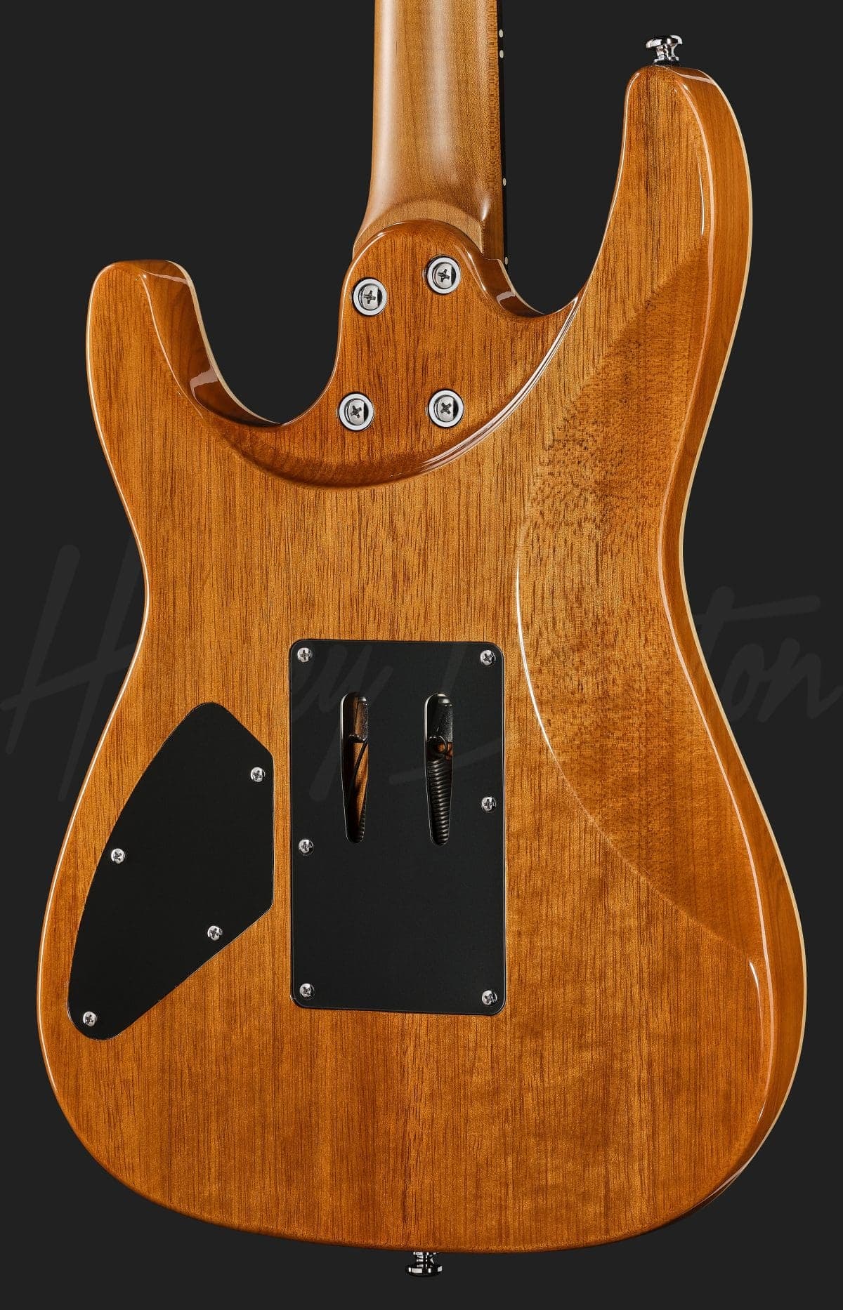 Harley Benton Fusion-IV HH RW FR QBLB — photo 5