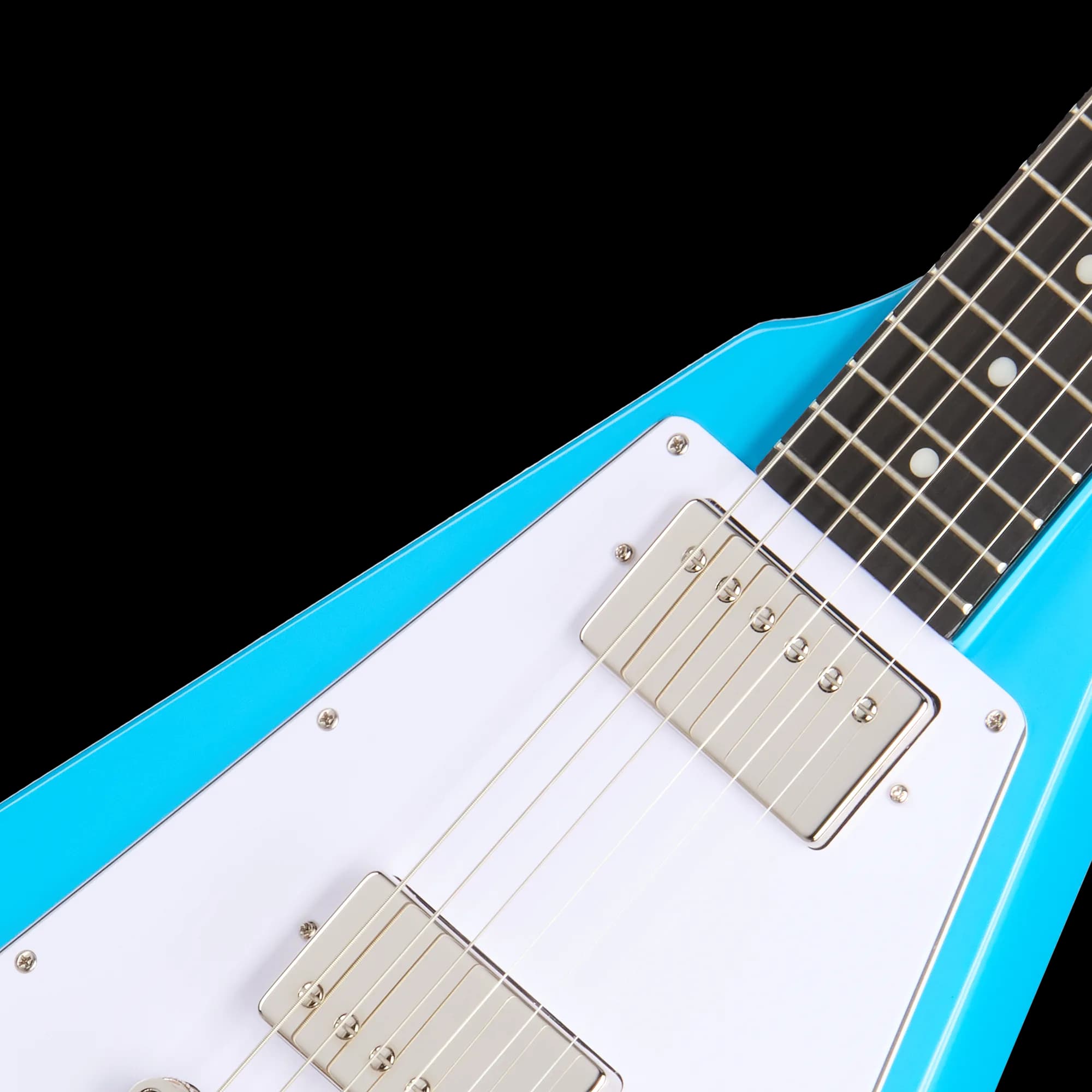 Epiphone Flying V 70s, Maui Blue — photo 6