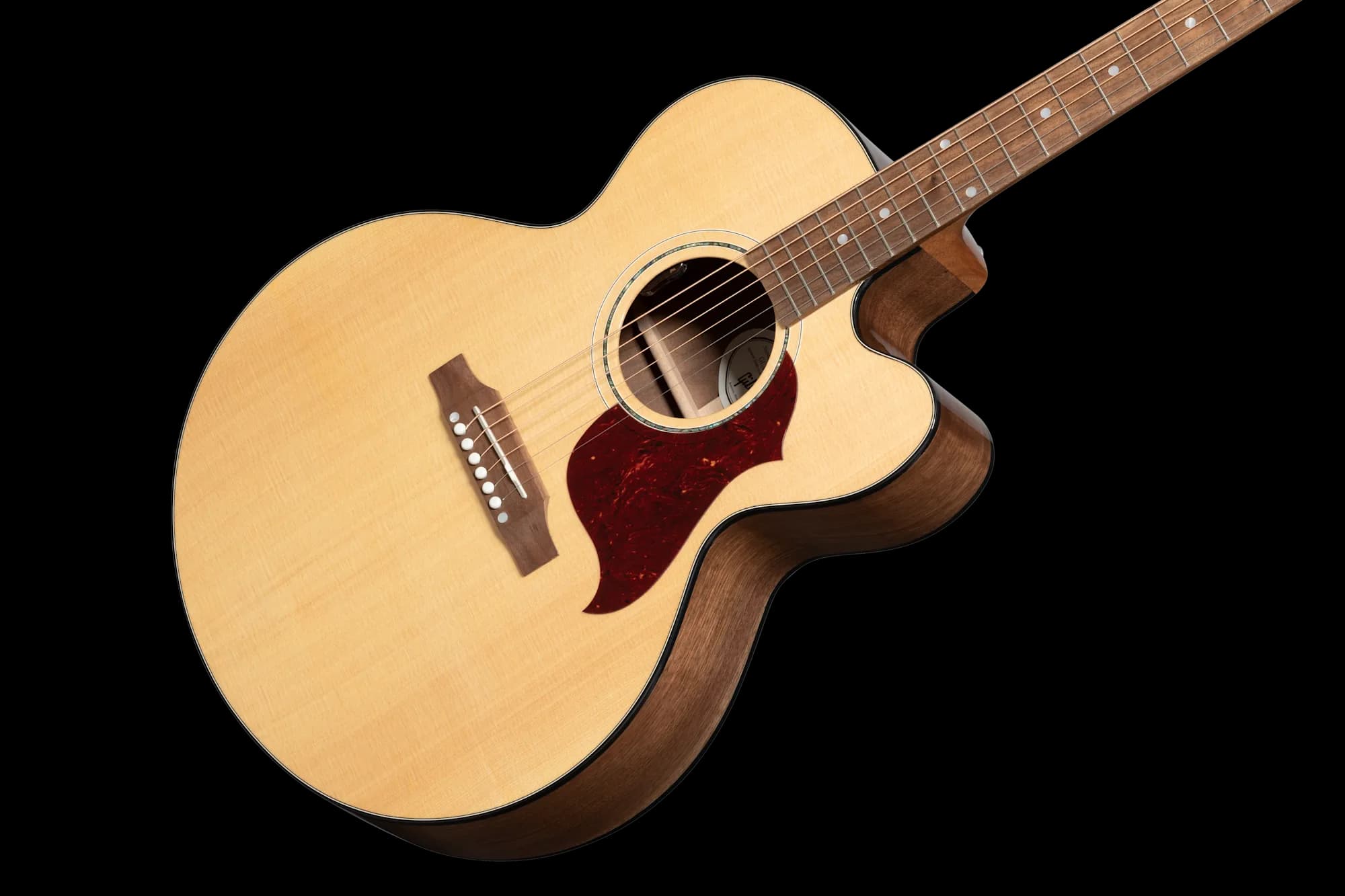 Gibson J-185 EC Modern Walnut, Antique Natural