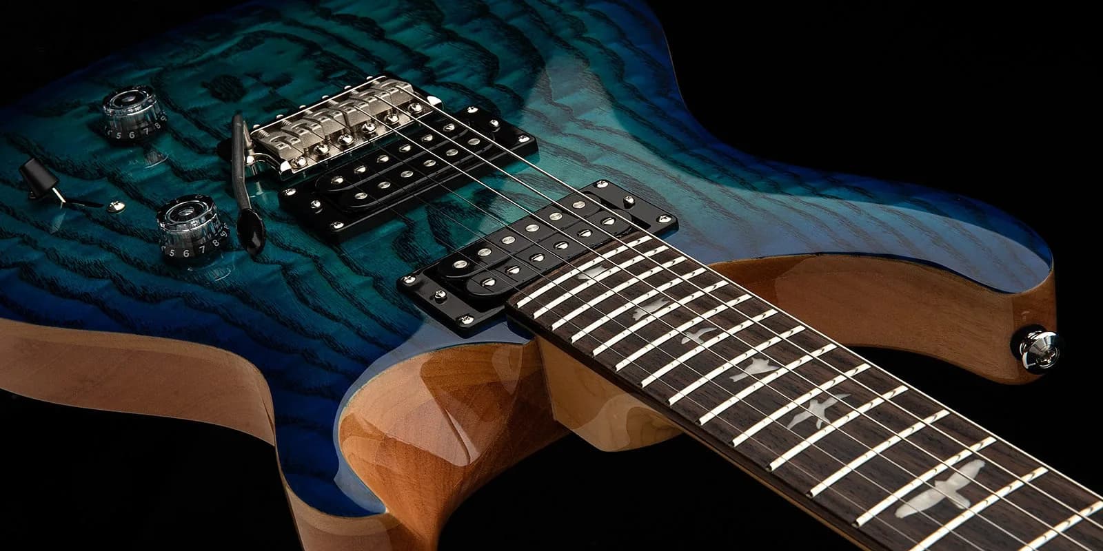 PRS SE Custom 24 Burled Ash Limited Edition — photo 3