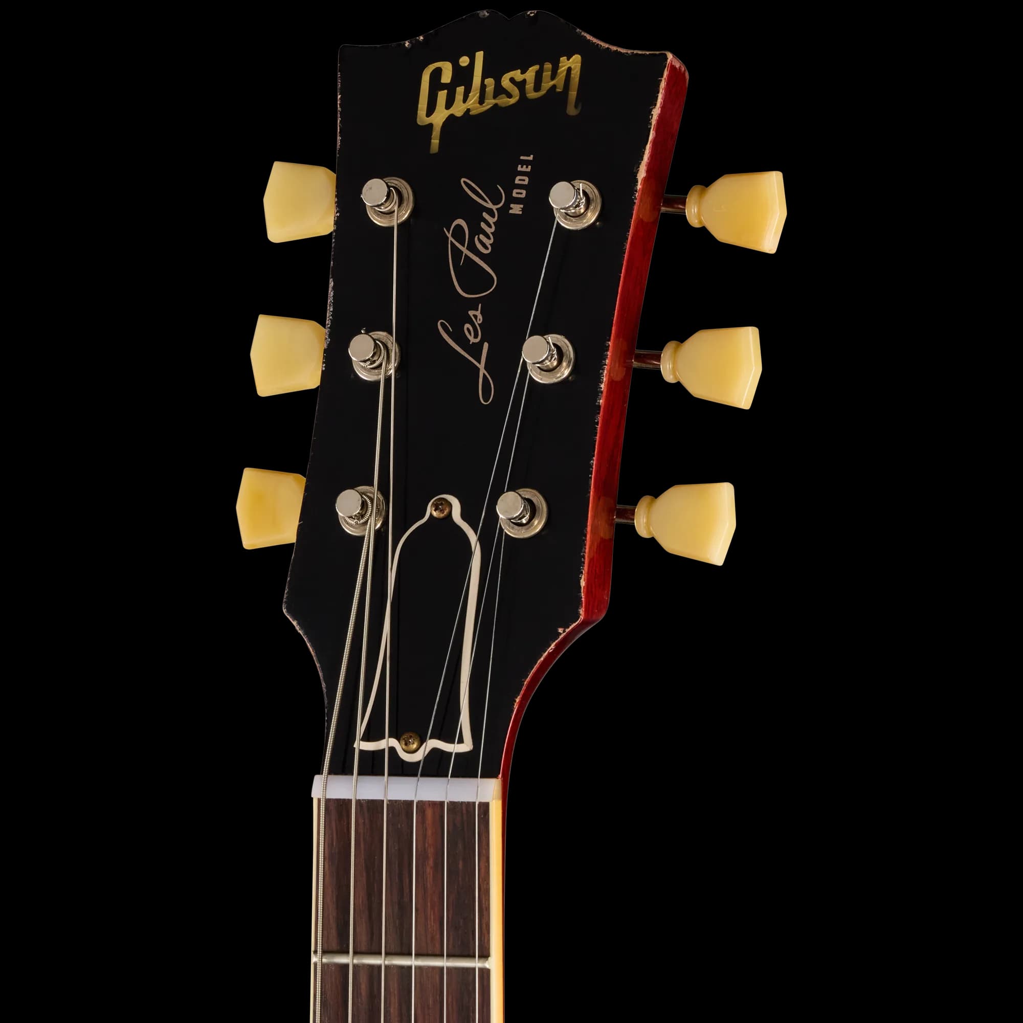 Gibson LE 1959 Les Paul Standard Reissue with Birdseye Maple Top, Light Aged, Peach Tea Burst — photo 5