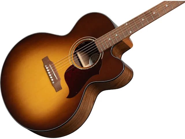 Gibson J-185 EC Modern Walnut, Left-Handed, Walnut Burst — photo 7