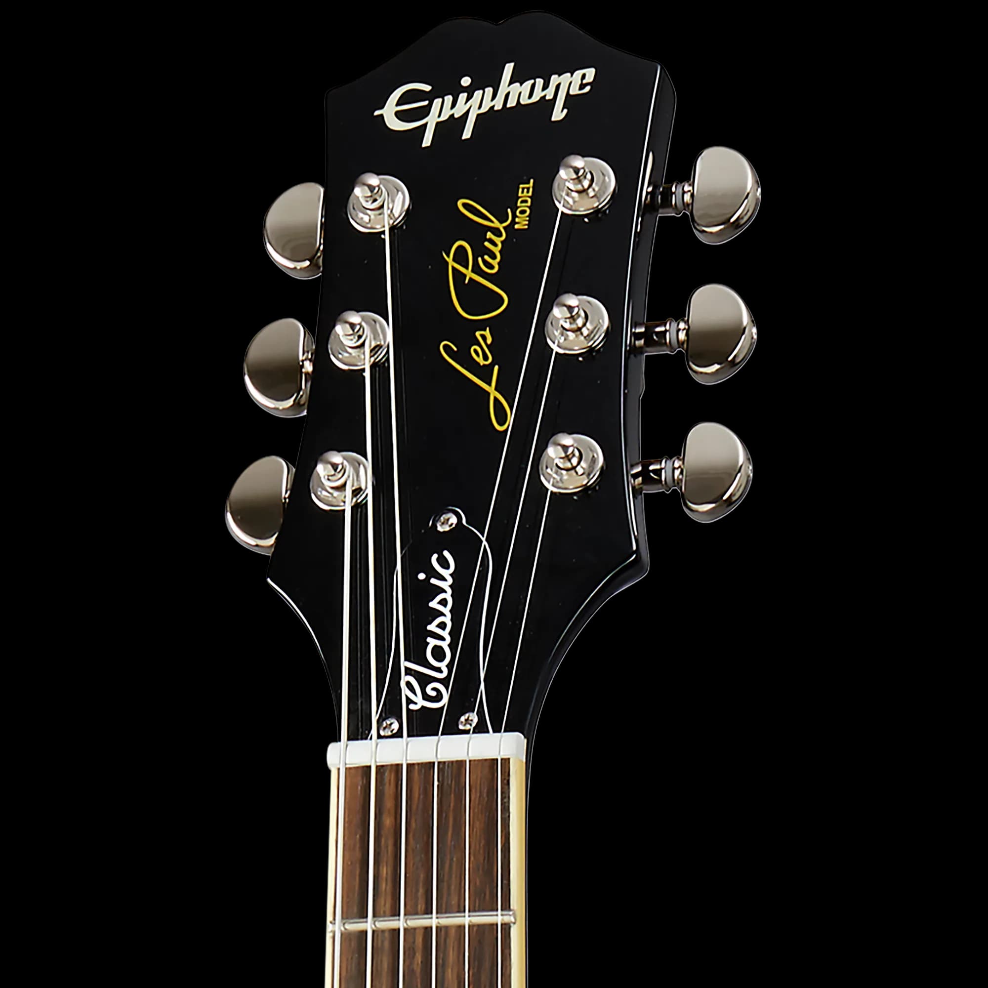 Epiphone Les Paul Classic, Ebony — photo 5