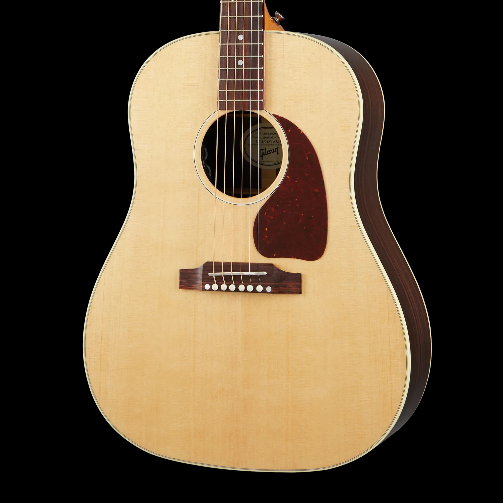 Gibson J-45 Studio Rosewood, Left-Handed, Antique Natural