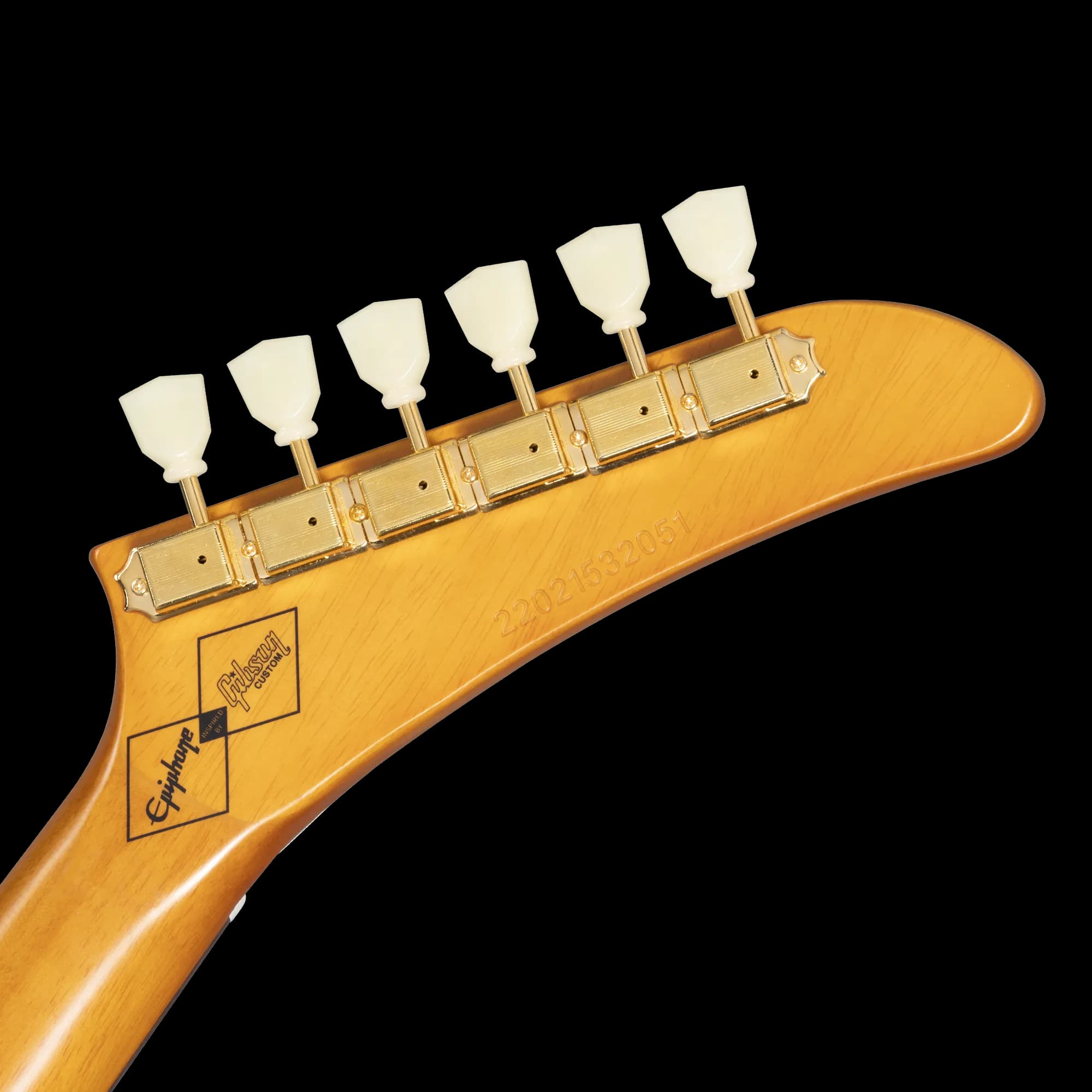 Epiphone IGC 1958 Korina Explorer, Left Handed, Aged Natural, Exclusive — photo 5