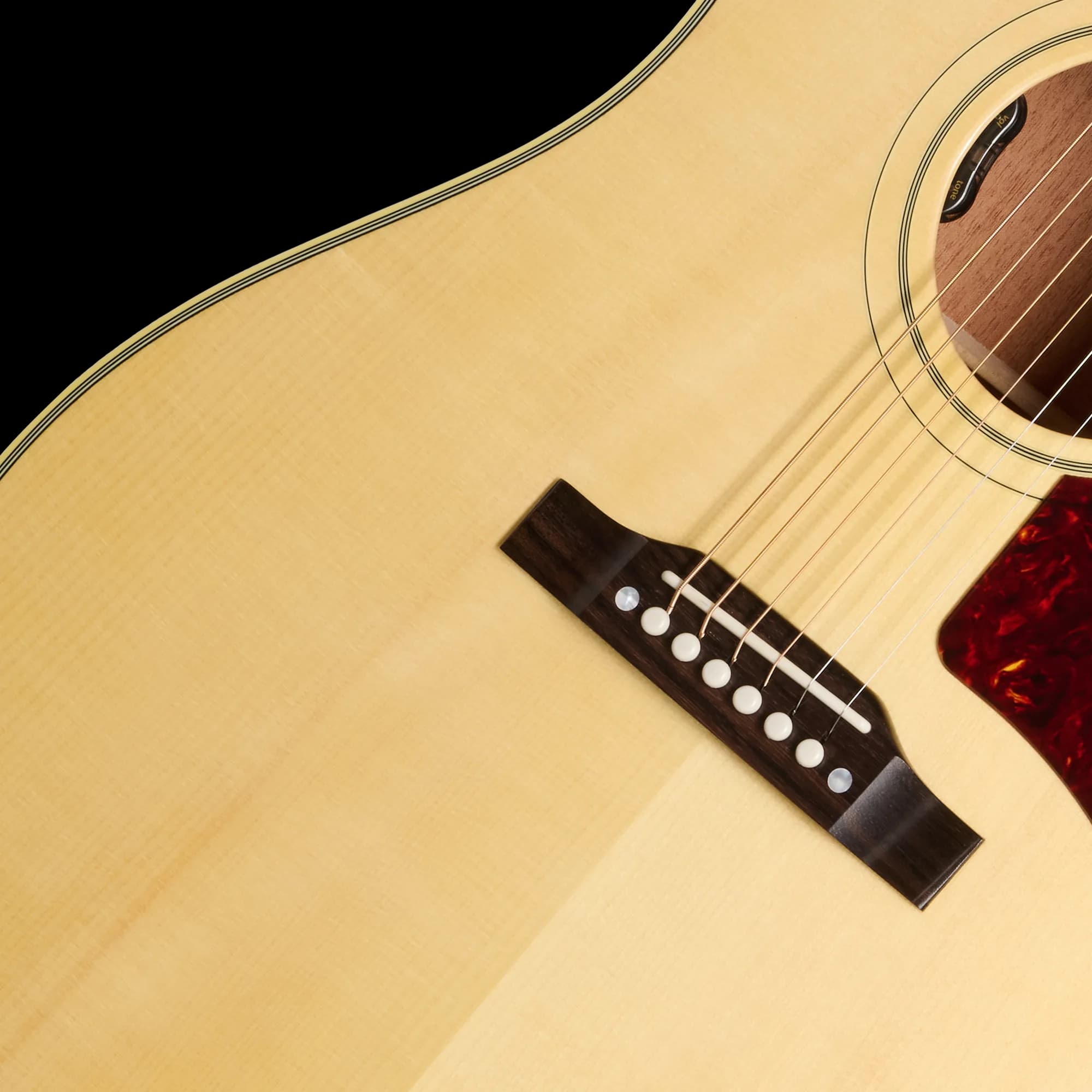 Gibson Country Western Round Shoulder with Red Spruce Top, Antique Natural, Exclusive — photo 8