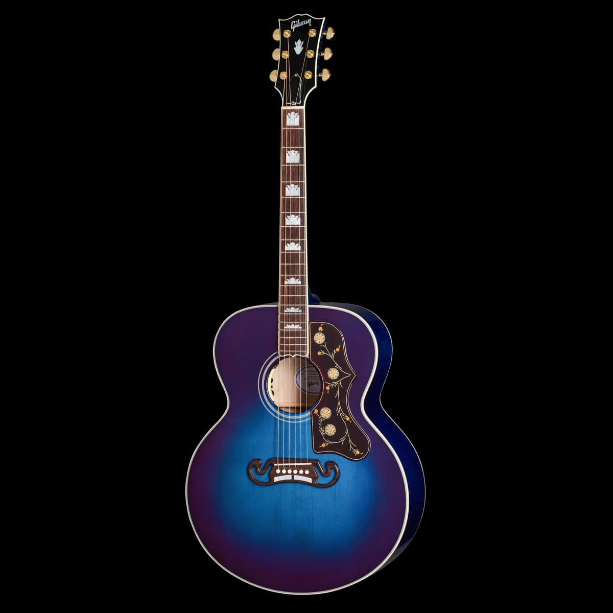Gibson SJ-200 Standard, Blueberry Burst, Exclusive — photo 3