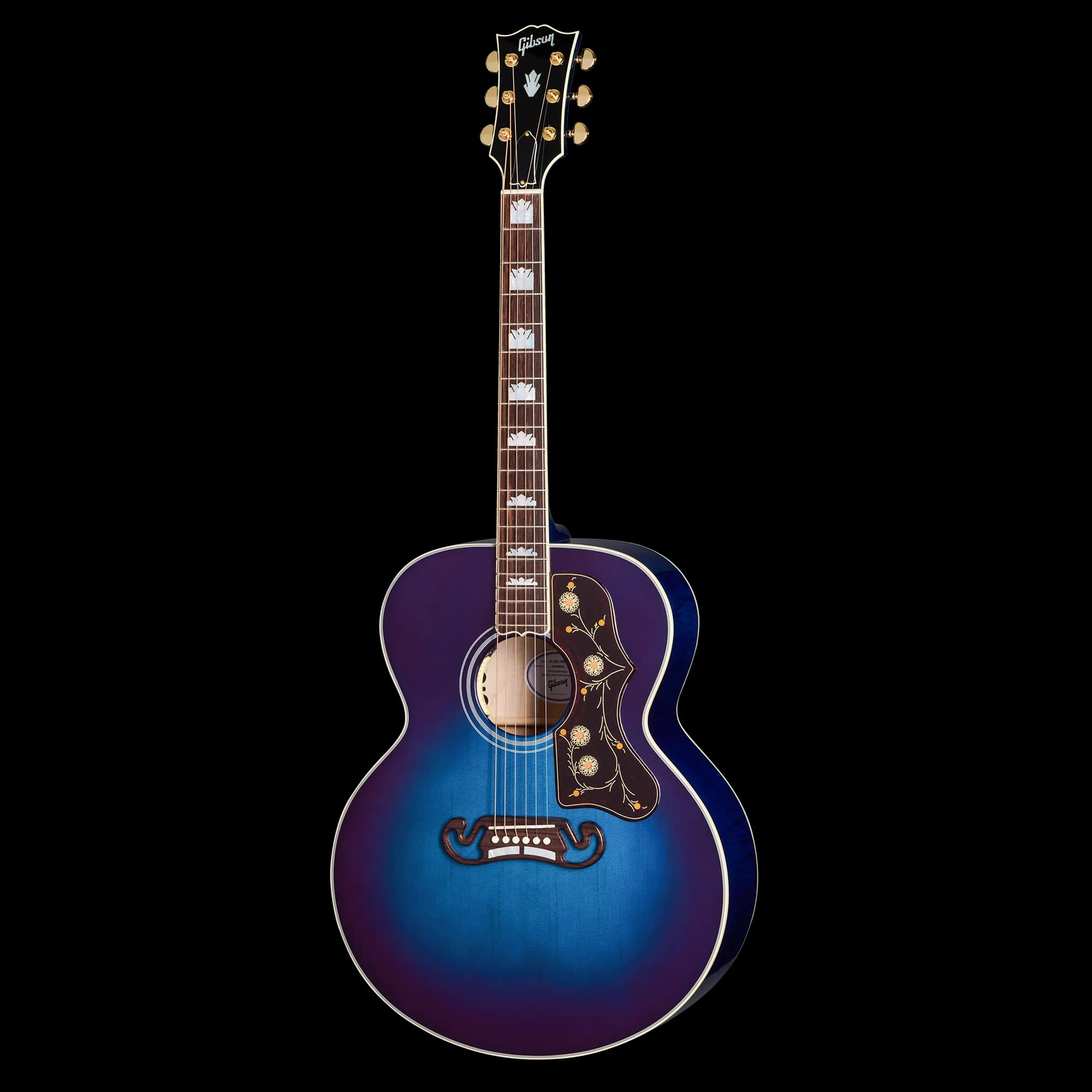 Gibson SJ-200 Standard, Blueberry Burst, Exclusive — photo 3
