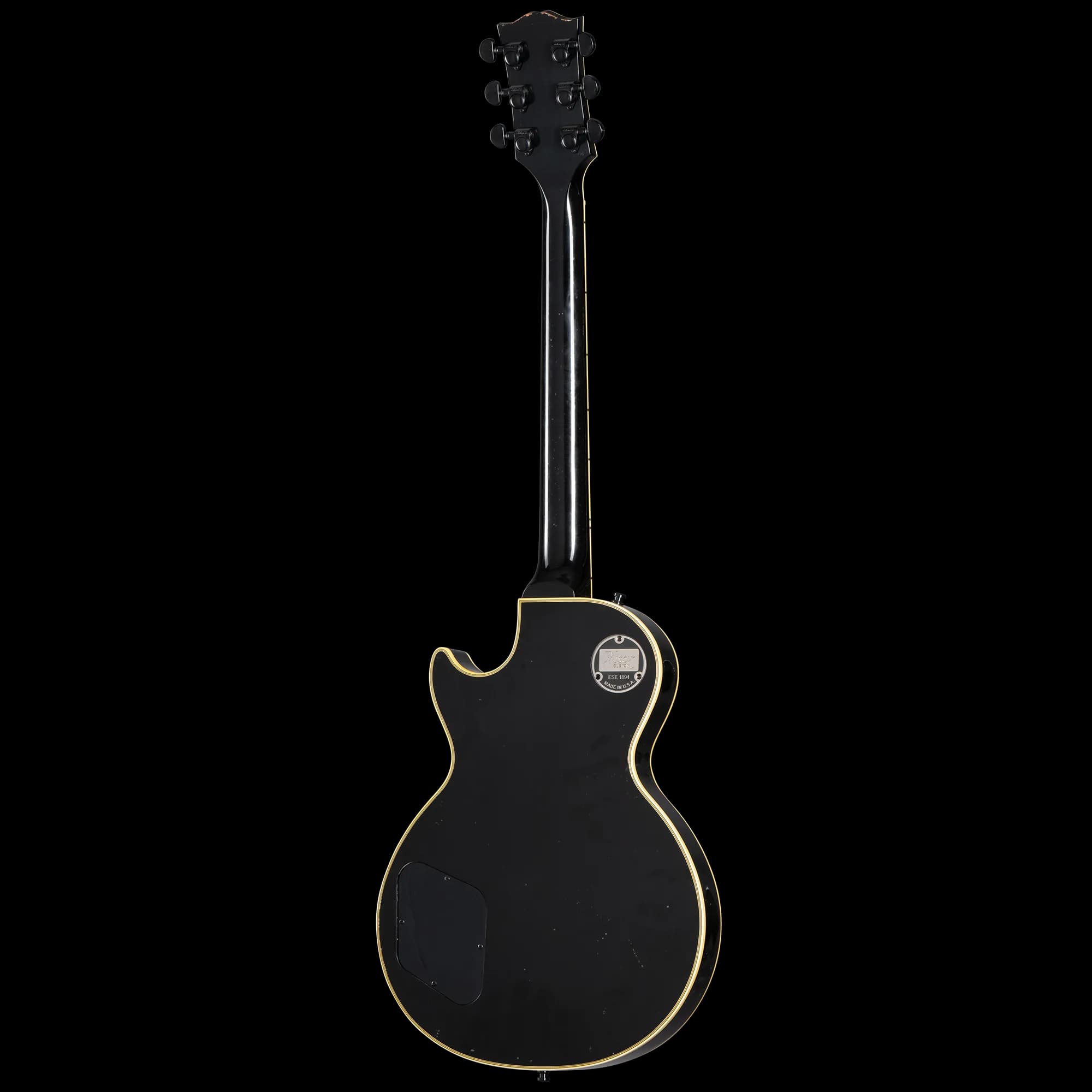 Gibson Kirk Hammett 1989 Les Paul Custom, Ebony — photo 3