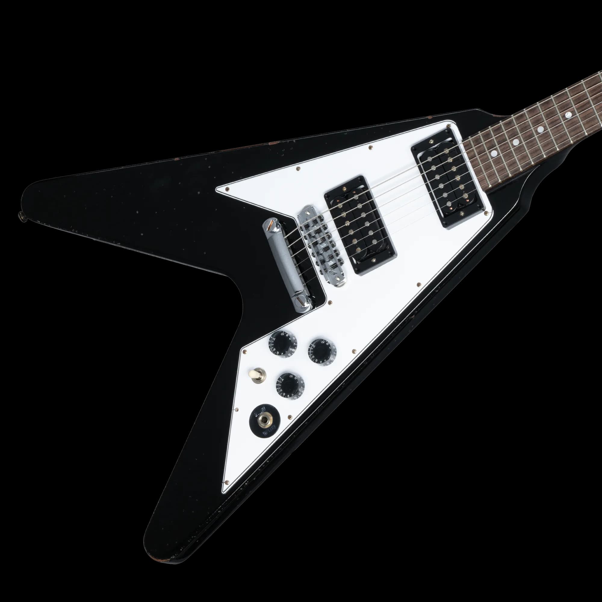 Gibson Kirk Hammett 1979 Flying V, Ebony — photo 7