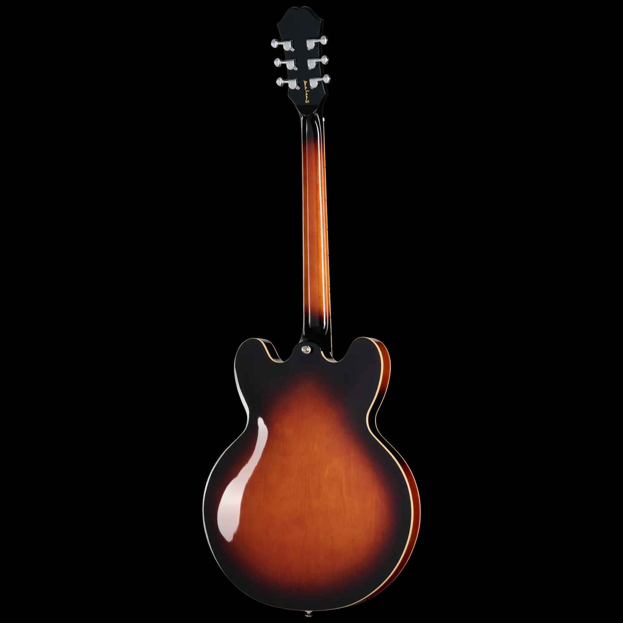 Epiphone Bonehead Riviera, Dark Tobacco Sunburst — photo 4