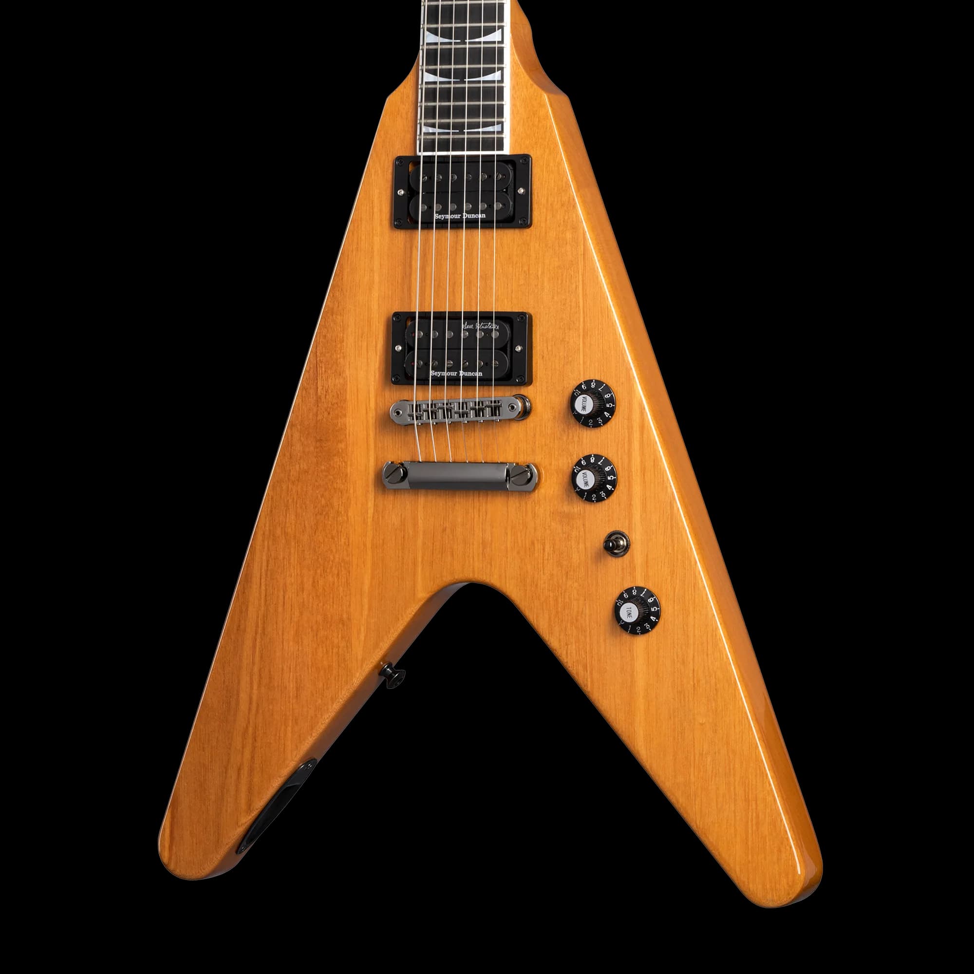 Gibson Dave Mustaine Flying V EXP, Antique Natural