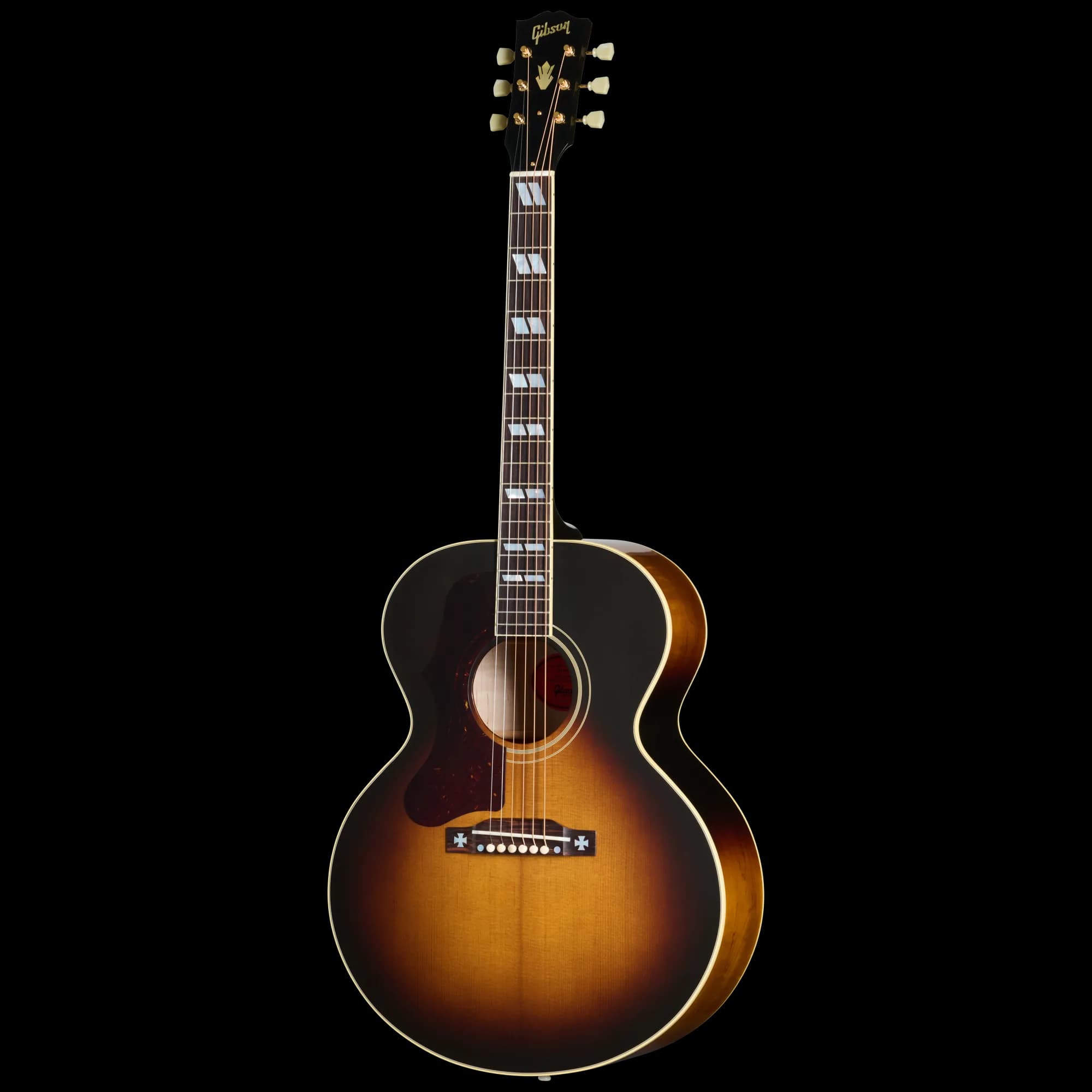 Gibson 1952 J-185 Reissue, Left-Handed, Vintage Sunburst — photo 3
