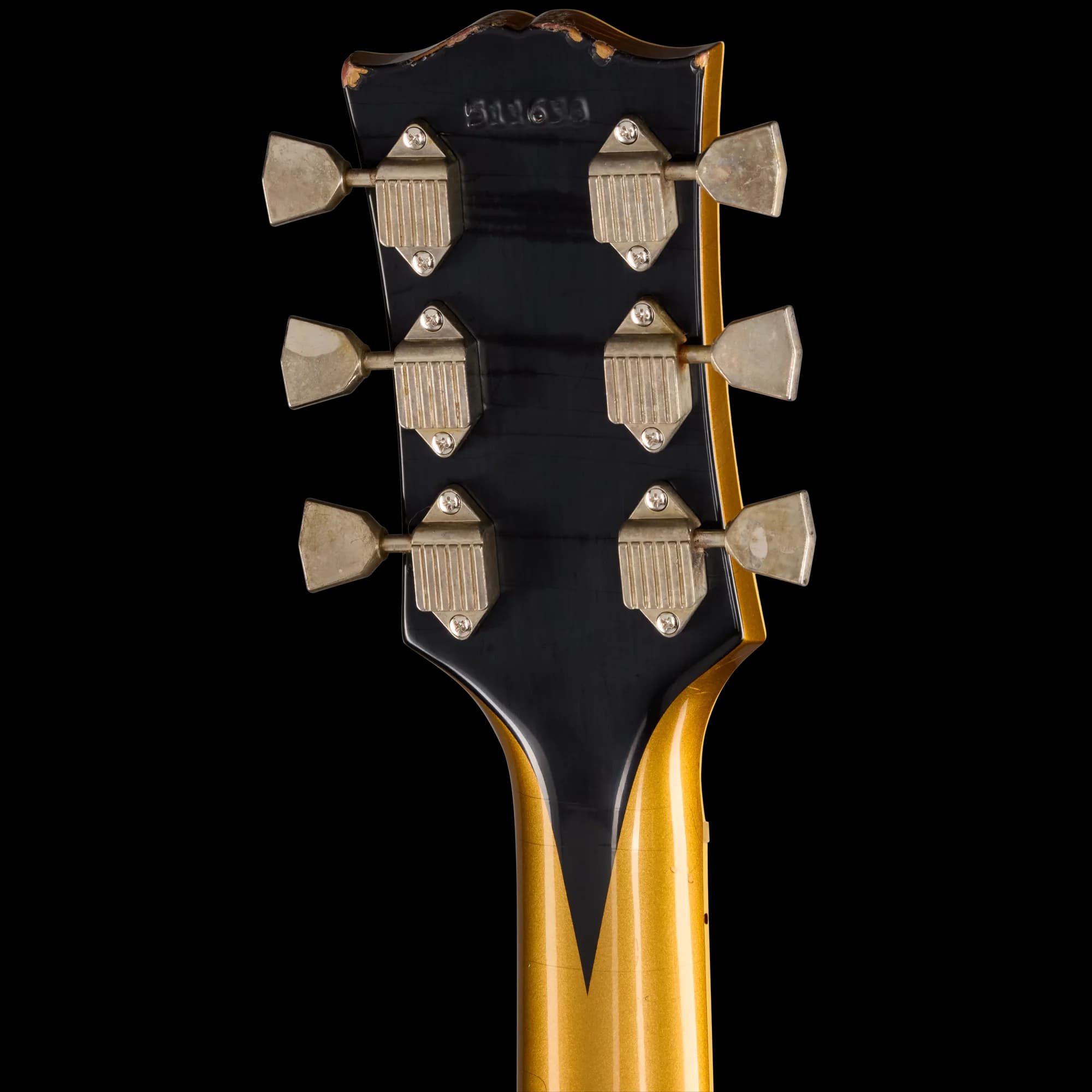 Gibson LE 1968 Les Paul Custom Reissue, Light Aged, Ebony Top — photo 6