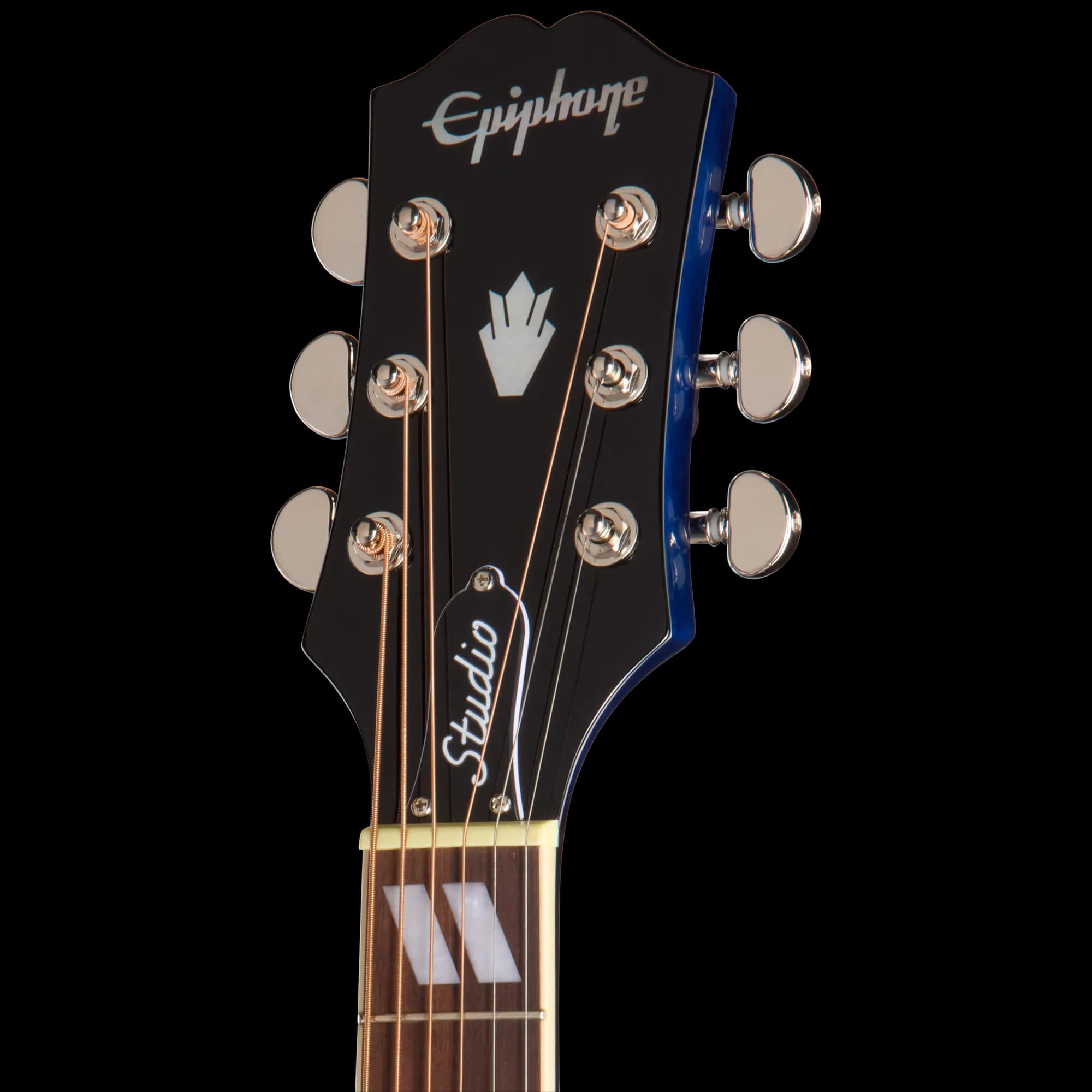 Epiphone Hummingbird Studio, Blueberry Burst, Exclusive — photo 5