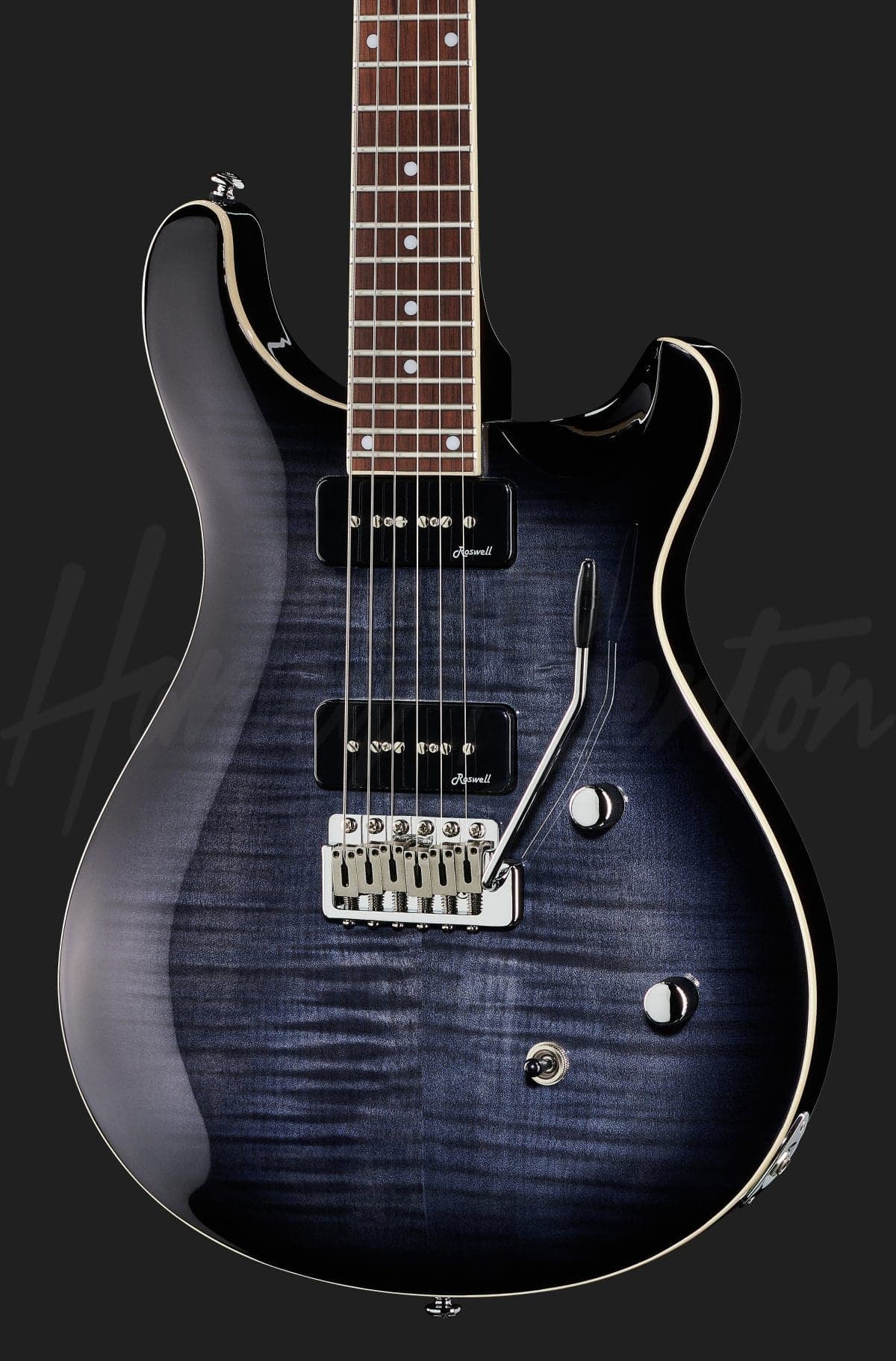 Harley Benton CST-24T P90 Black Flame — photo 4